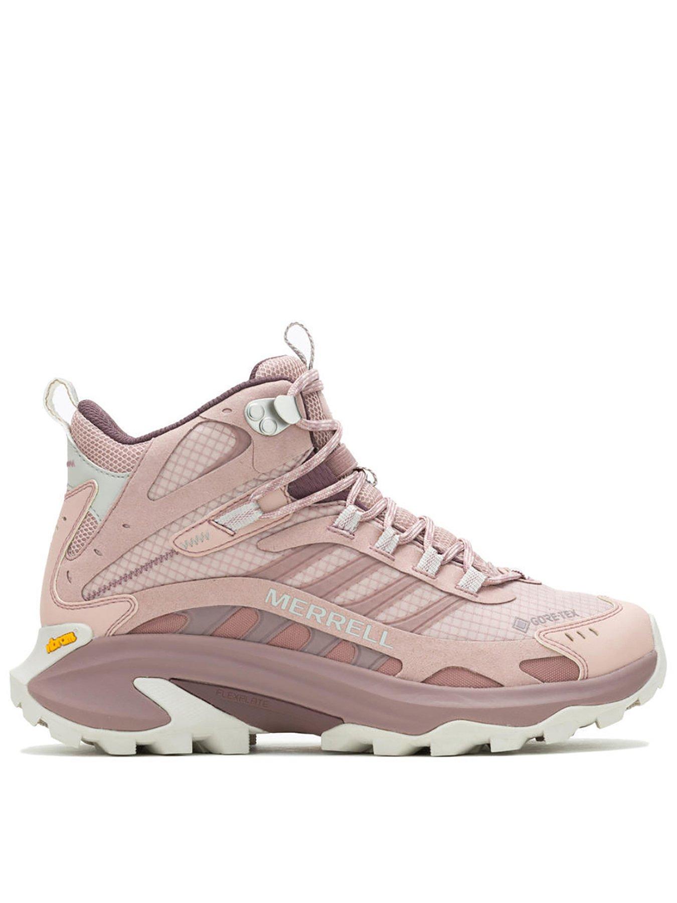 undefined Women's Moab Speed 2 Mid Gore-Tex Hiking Boots - Adobe Rose
