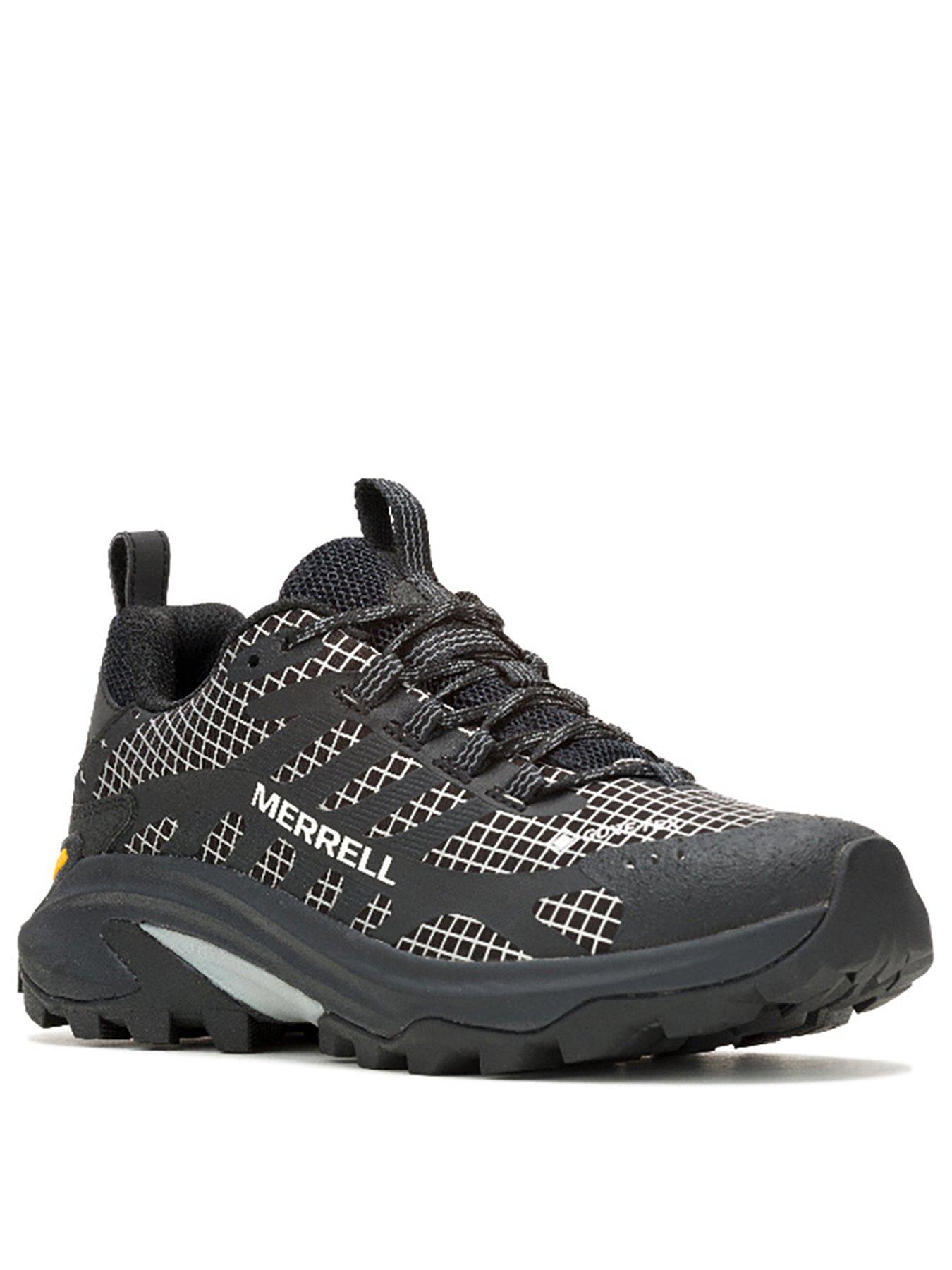 Image 2 of 6 of Merrell Women's Moab Speed 2 Reflective Gore-Tex Hiking Shoes - Black