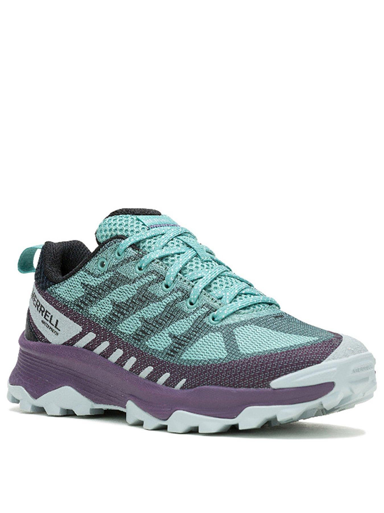 Merrell Womens Speed Waterproof Hiking Shoes - Canton/Blue | Very