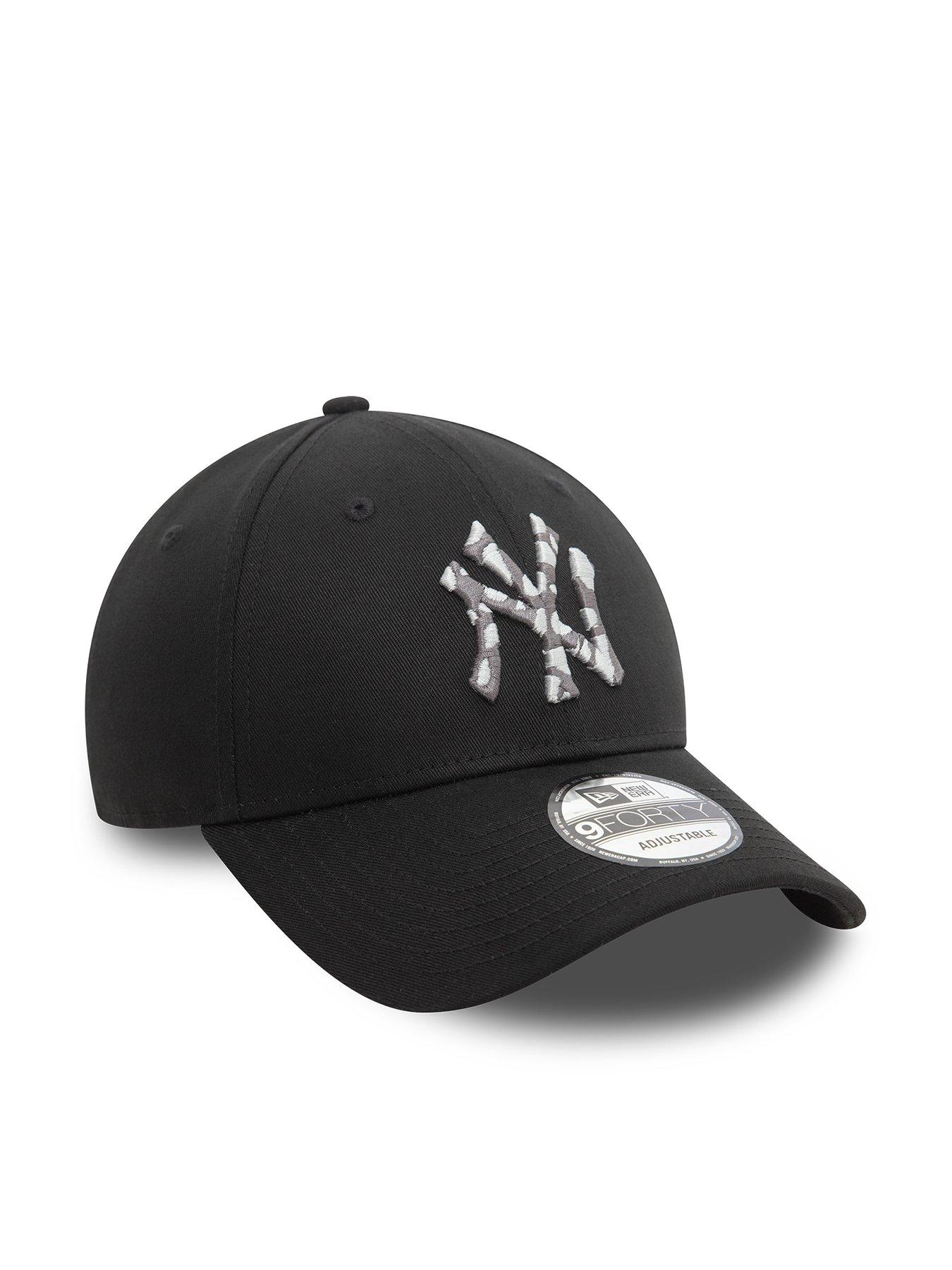 undefined Unisex 9forty Camo Infill Ny Yankees Cap- Black/khaki