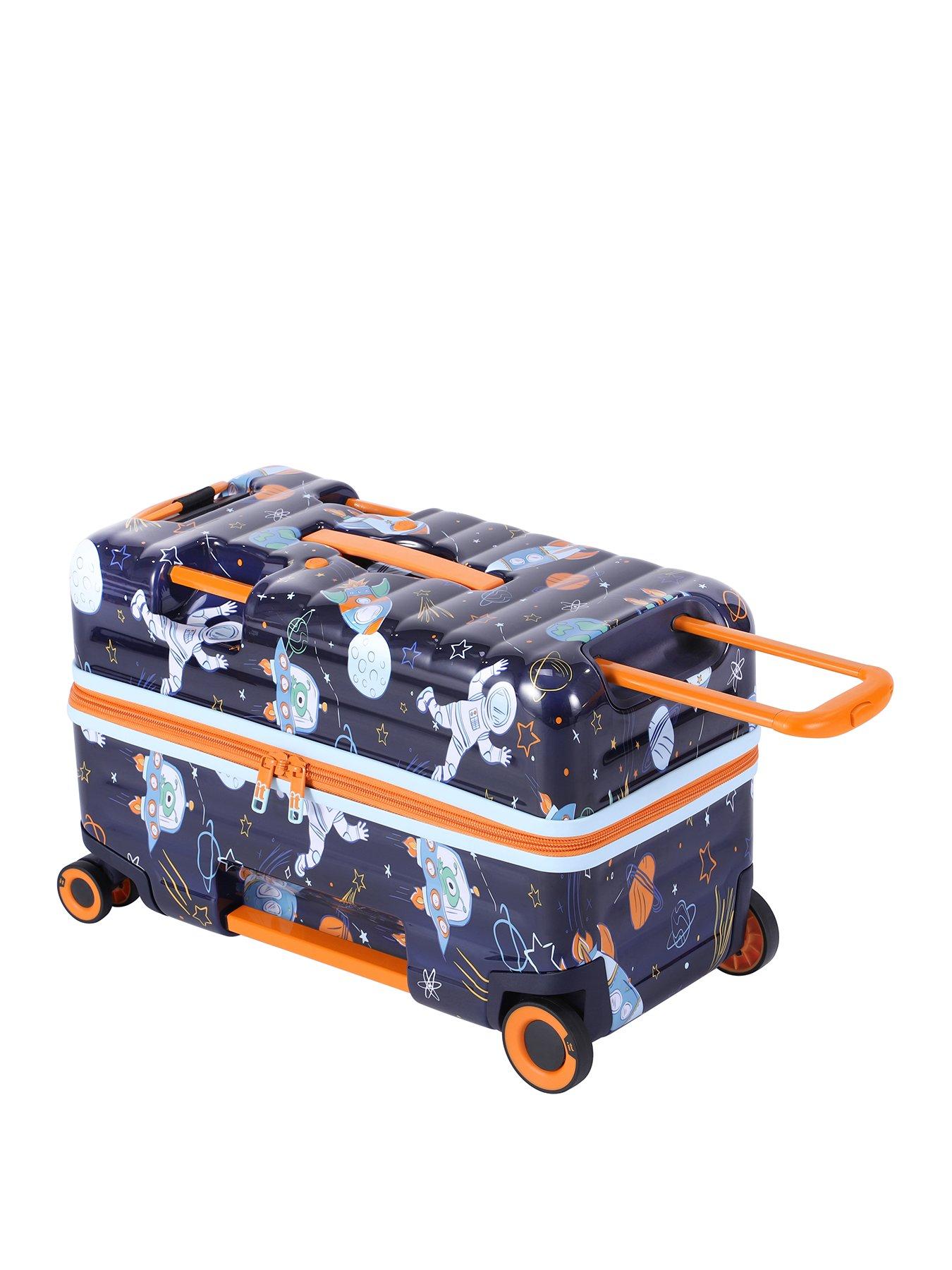 it Luggage Trunkryder Spaceship Kiddies Ride-On Suitcase