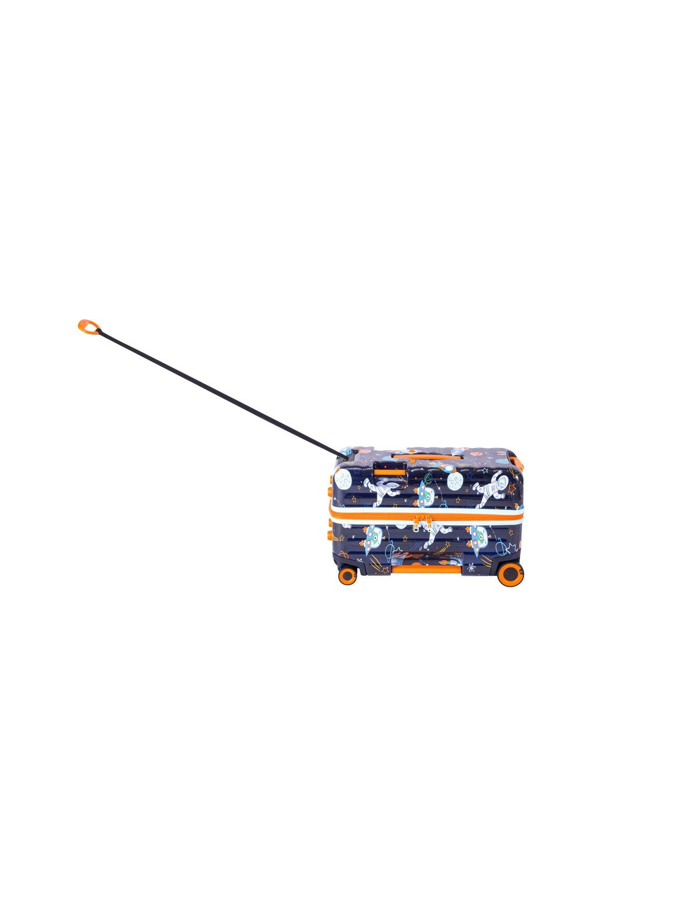 Image 3 of 7 of it Luggage Trunkryder Spaceship Kiddies Ride-On Suitcase