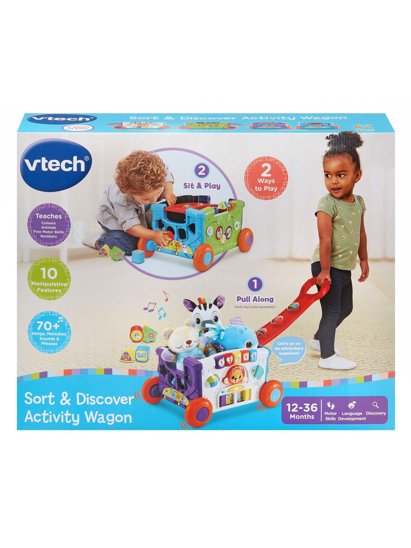 Image 5 of 8 of VTech Sort & Discover Activity Wagon