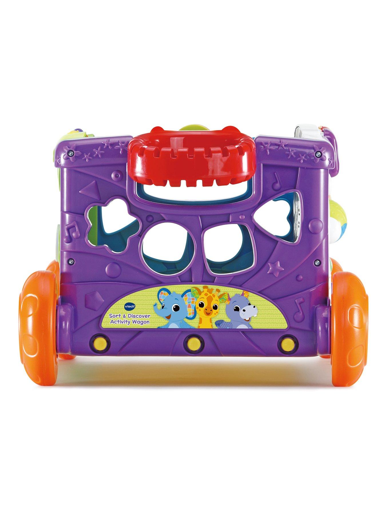 Image 7 of 8 of VTech Sort & Discover Activity Wagon