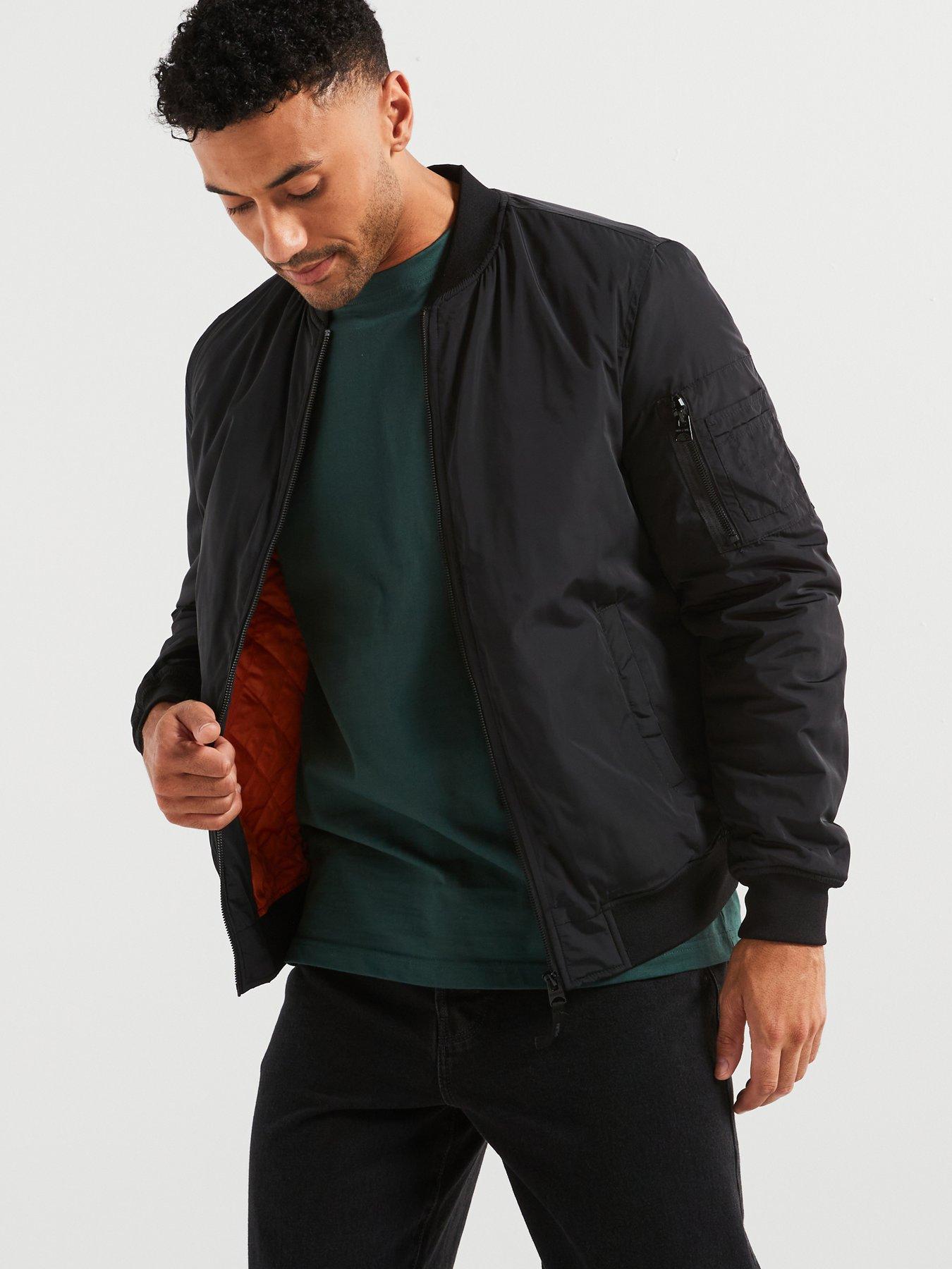 ONLY & SONS Only  &  Sons Bomber Jacket - Black