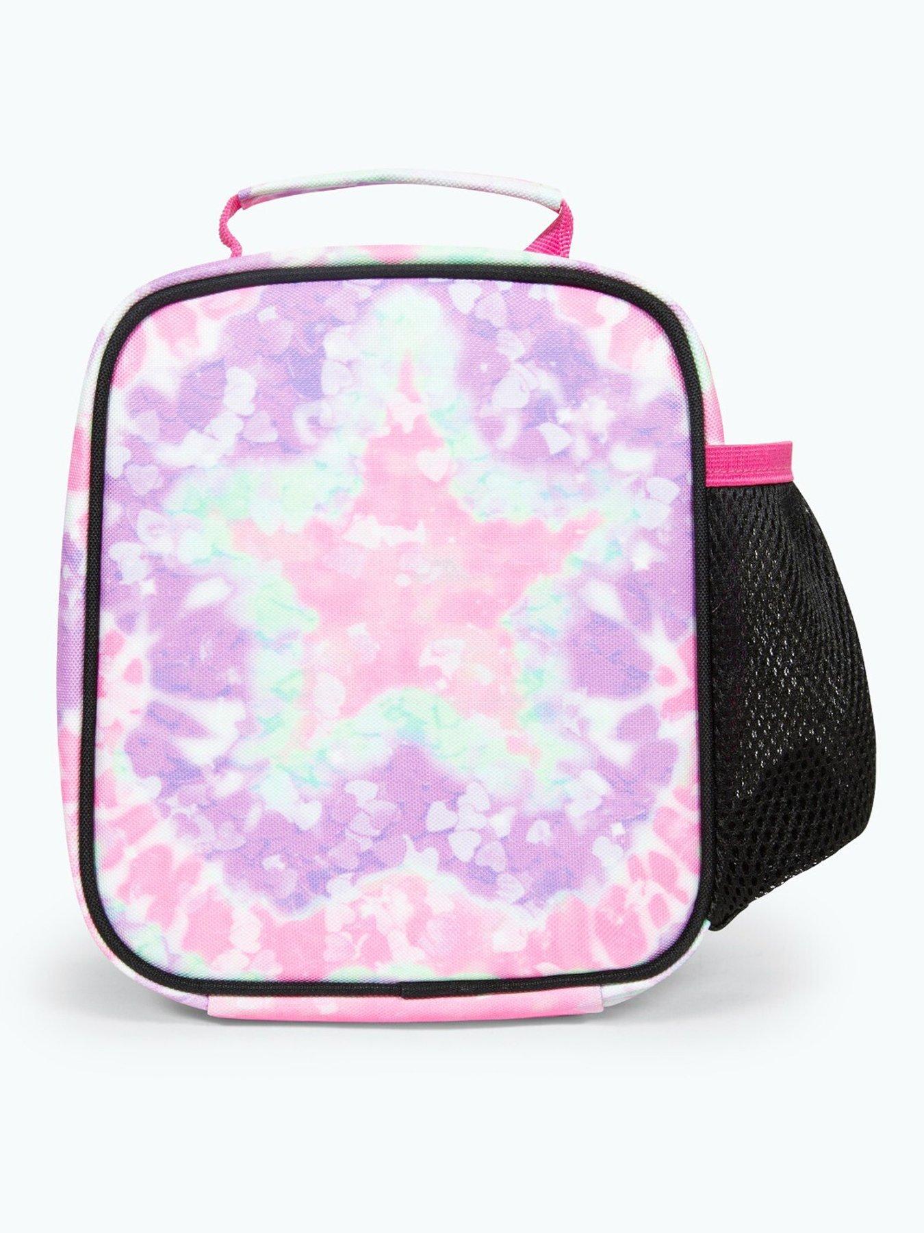 Image 3 of 5 of Hype Unisex Pink Tie Dye Star Lunch Box