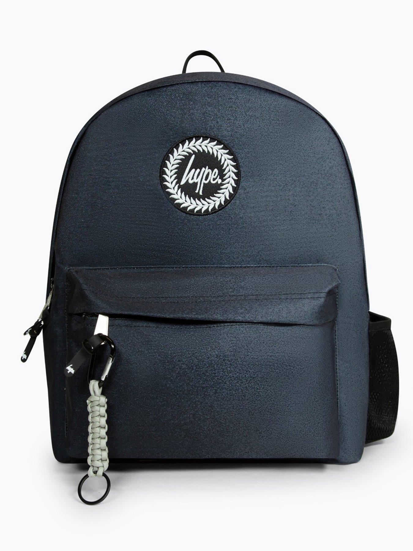 Hype black speckle fade backpack online