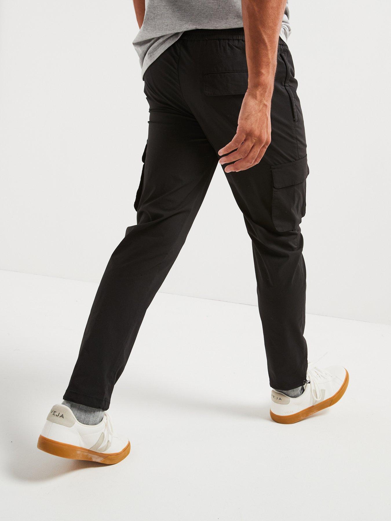 ONLY SONS Common Elasticated Waist Slim Fit Cargo Trousers