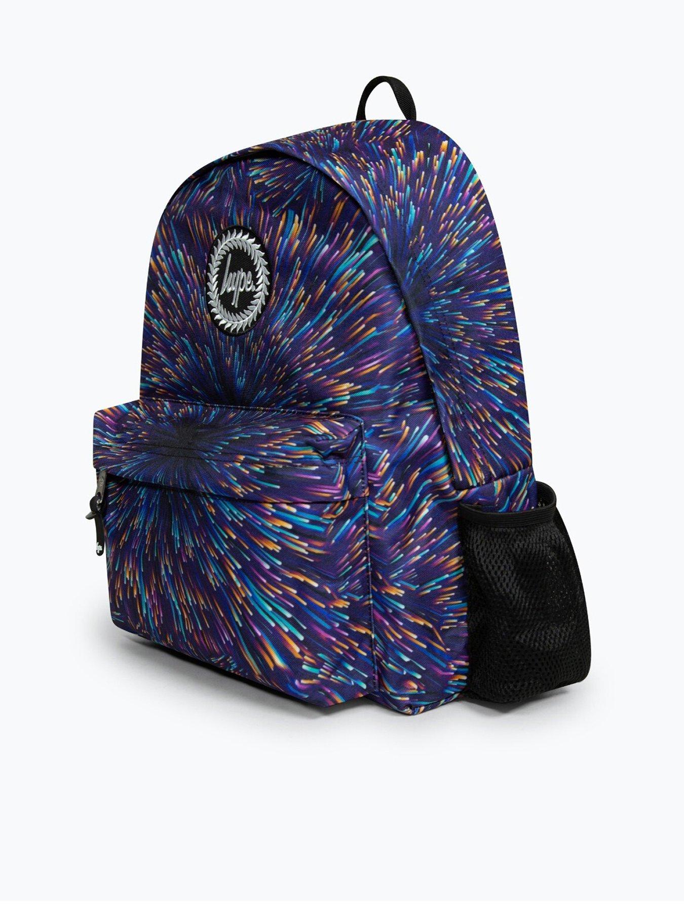 Hype Hype Unisex Multi Lightspeed Badge Backpack