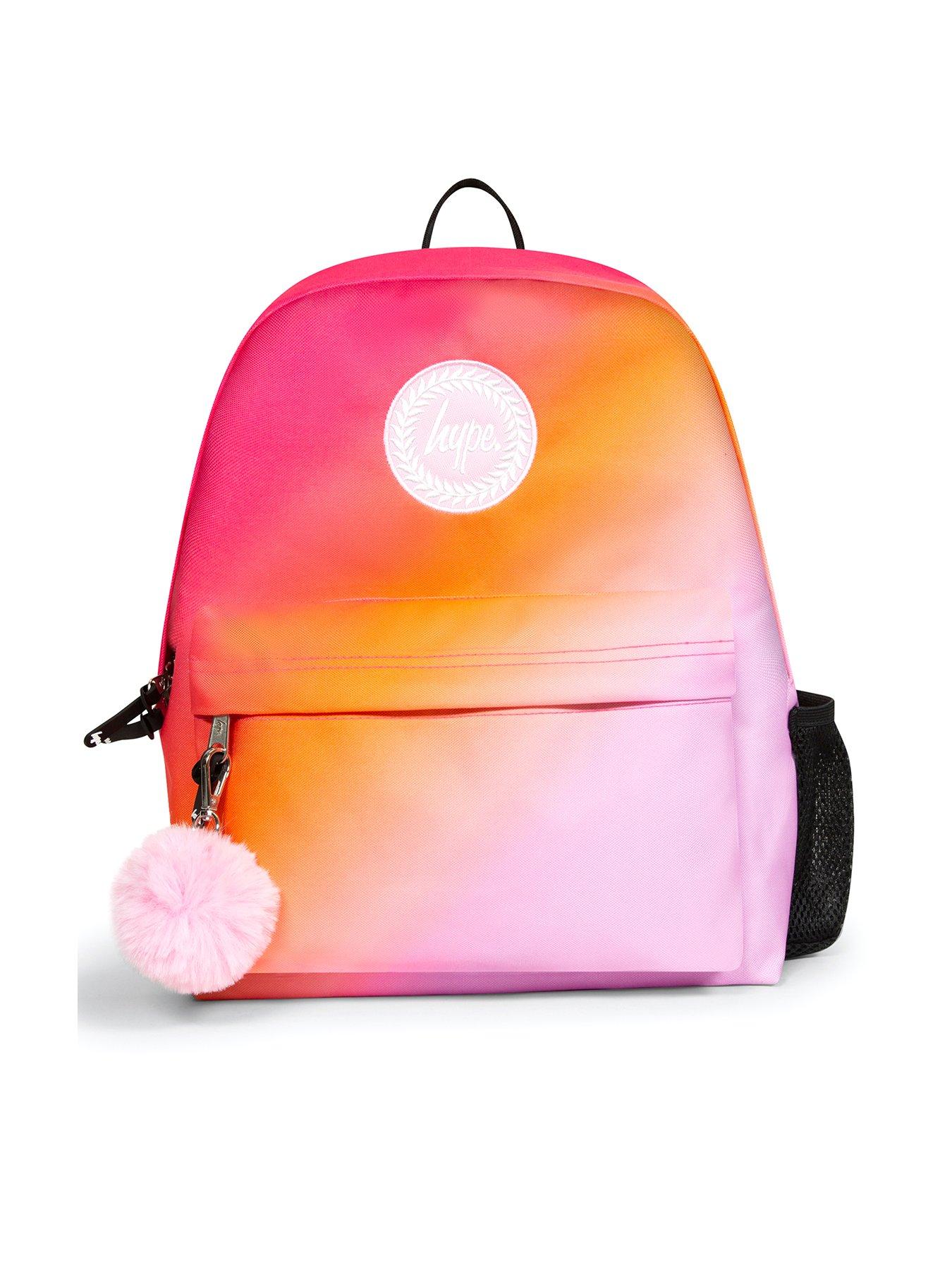 Orange pink backpack hotsell