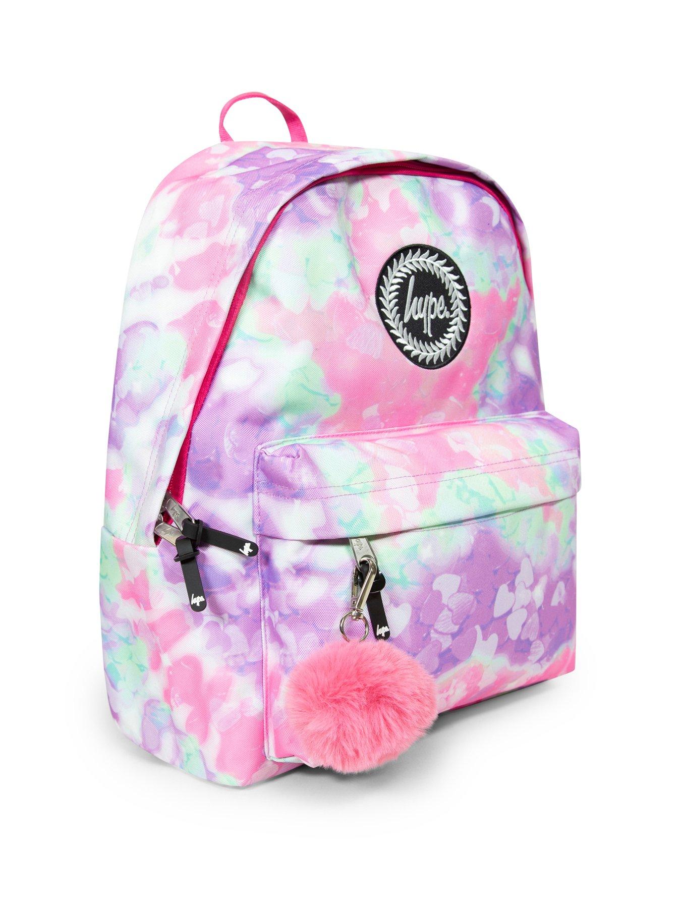 Hype Unisex Multi Tie Dye Star Badge Backpack Very