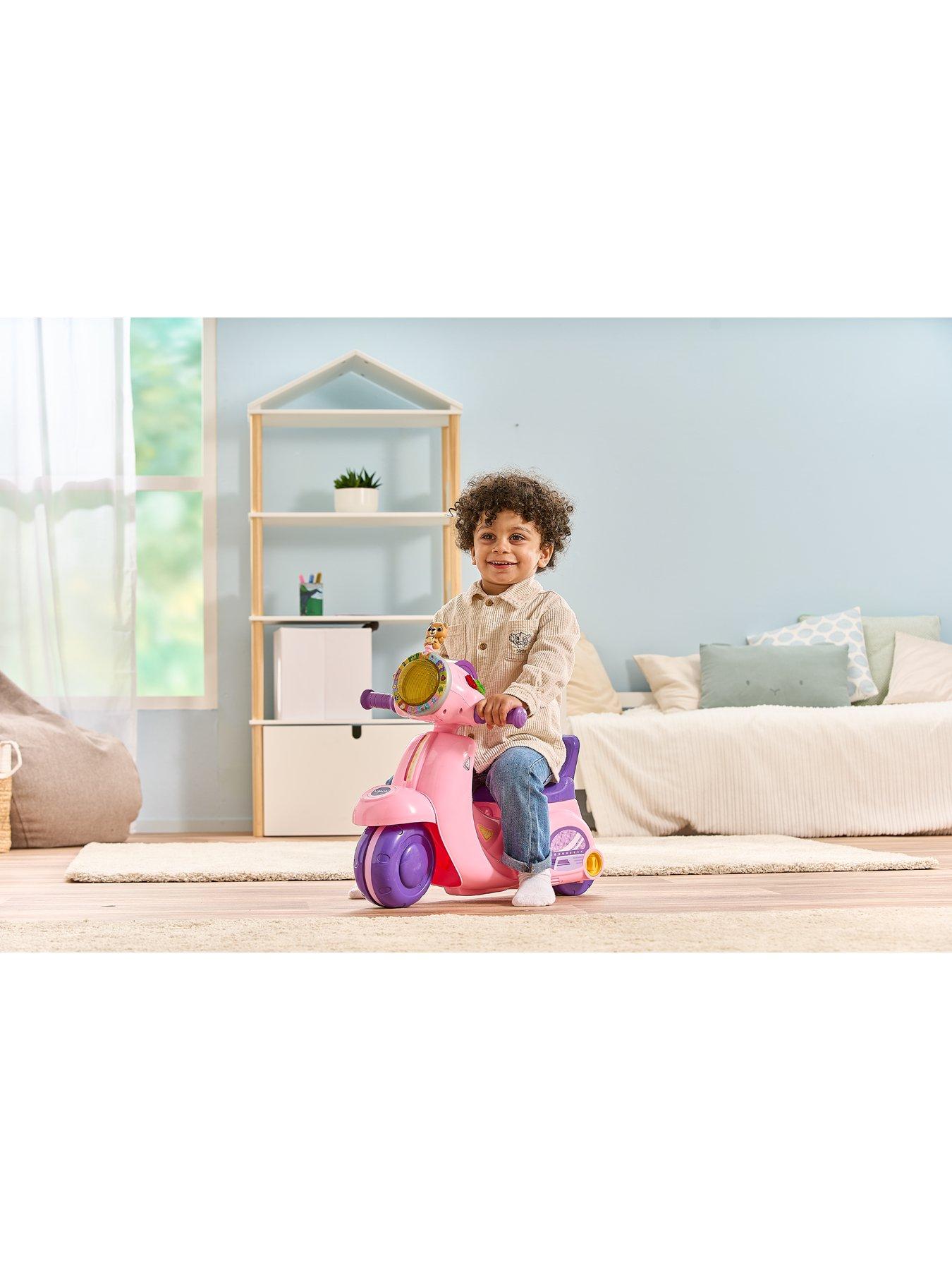 Image 4 of 7 of VTech 2-in-1 Ride &amp; Balance Scooter pink