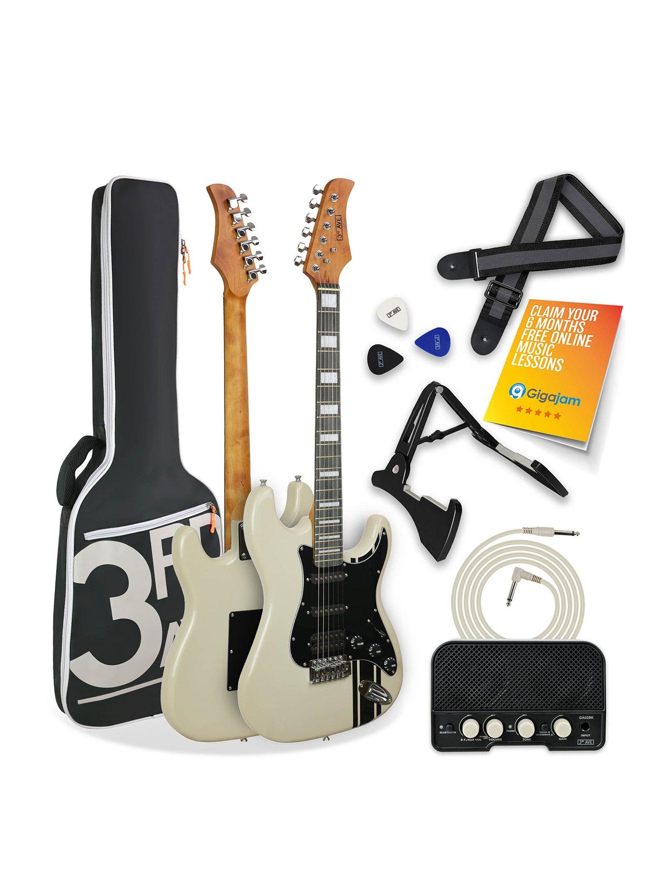 3rd Avenue Stateside Series Electric Guitar Pack - Atlantic White