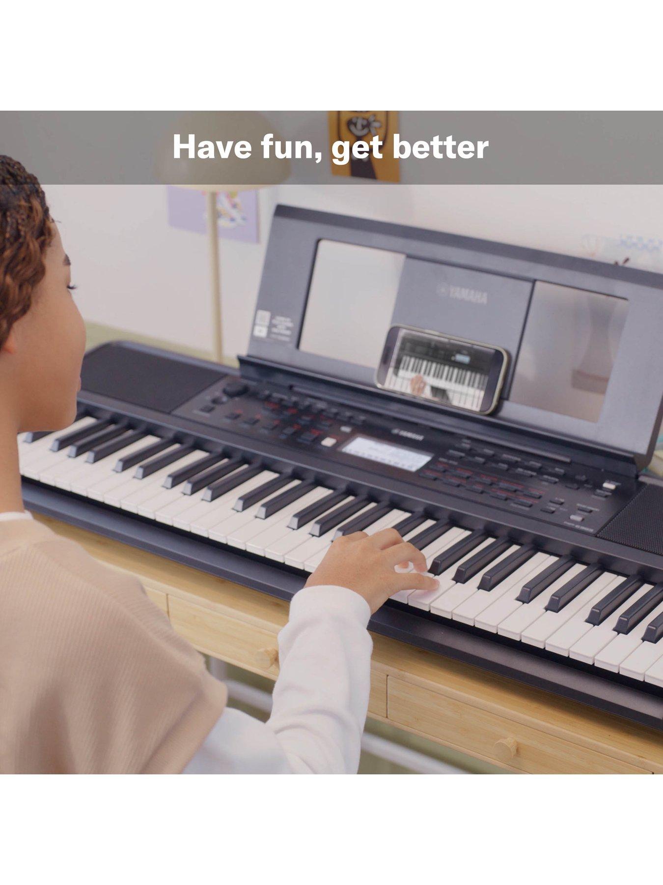 Image 6 of 6 of 3rd Avenue Yamaha PSRE383 Portable Keyboard Package