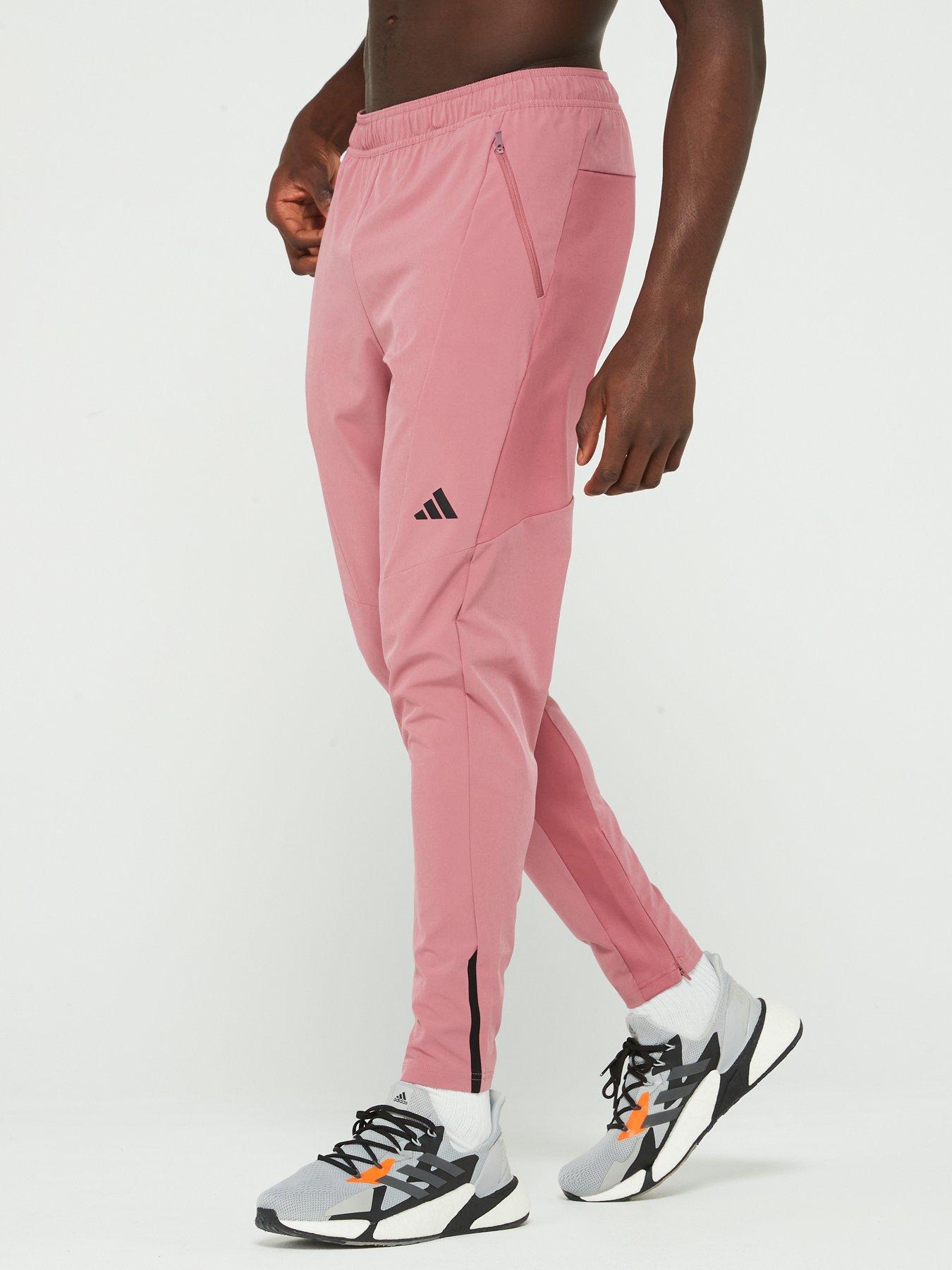 undefined Men's Designed For Training Hybrid Pants - Pink