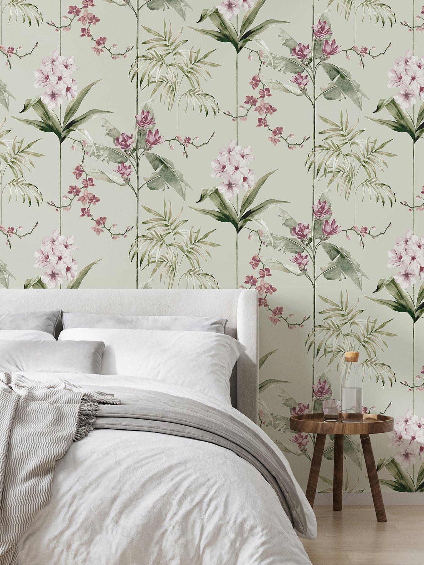 Product photograph of Fresco Babylon Sage Wallpaper from very.co.uk