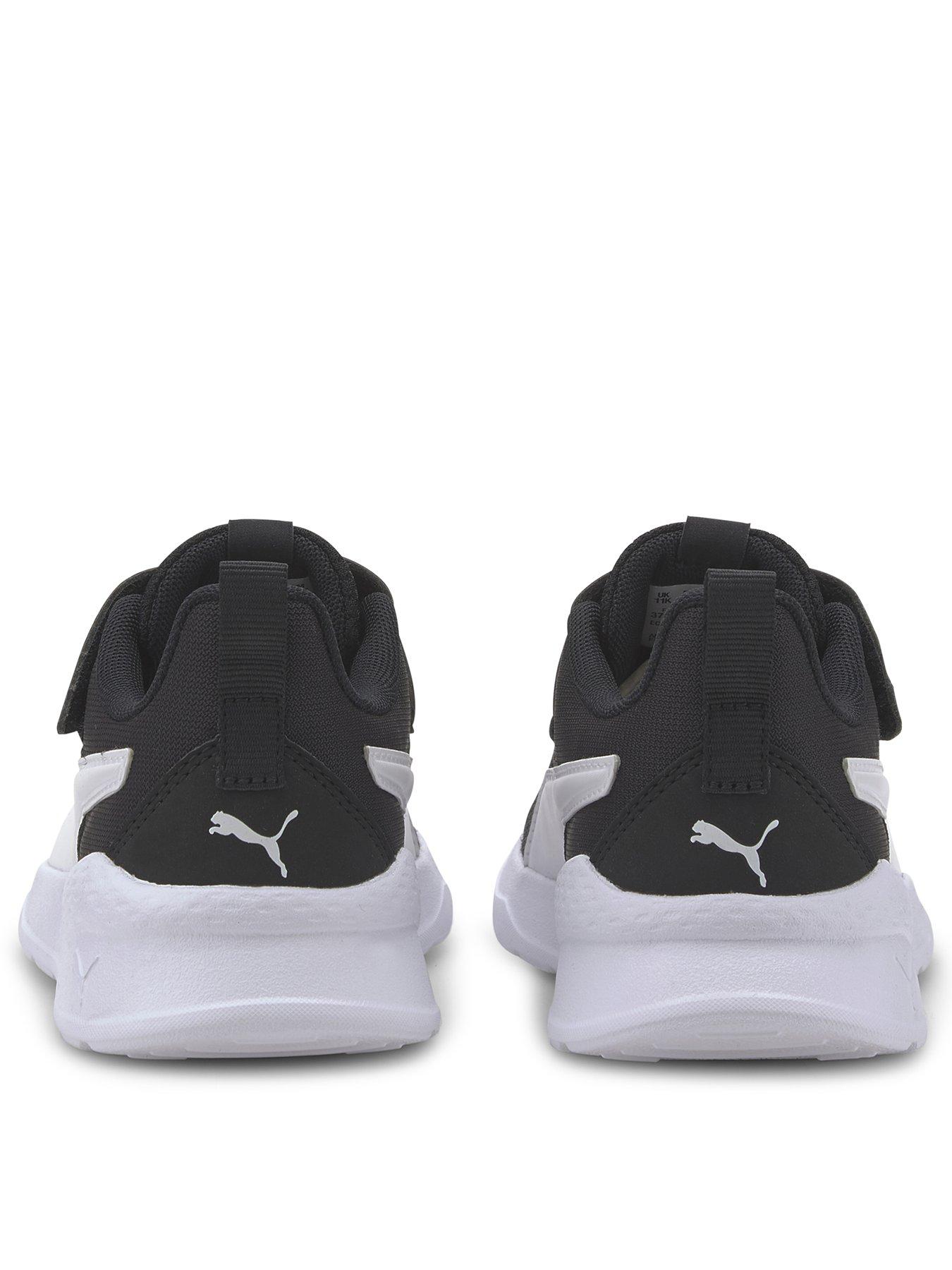 Image 2 of 4 of Puma Kid's Unisex Anzarun Lite Velcro Trainers - Black/white
