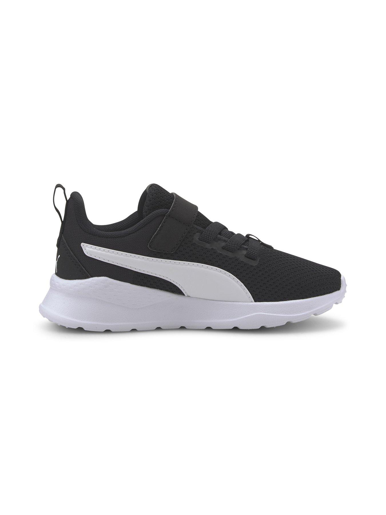 Image 4 of 4 of Puma Kid's Unisex Anzarun Lite Velcro Trainers - Black/white