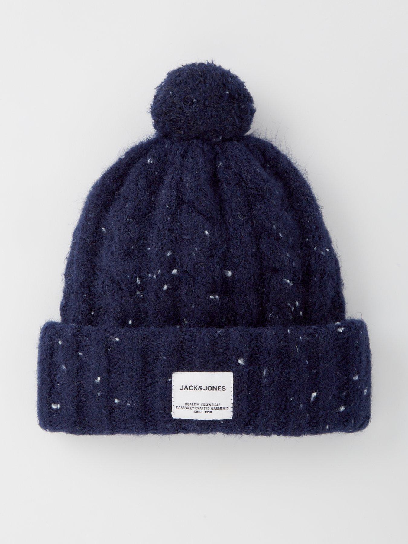 undefined Jack  &  Jones Knitted Bobble Beanie Hat