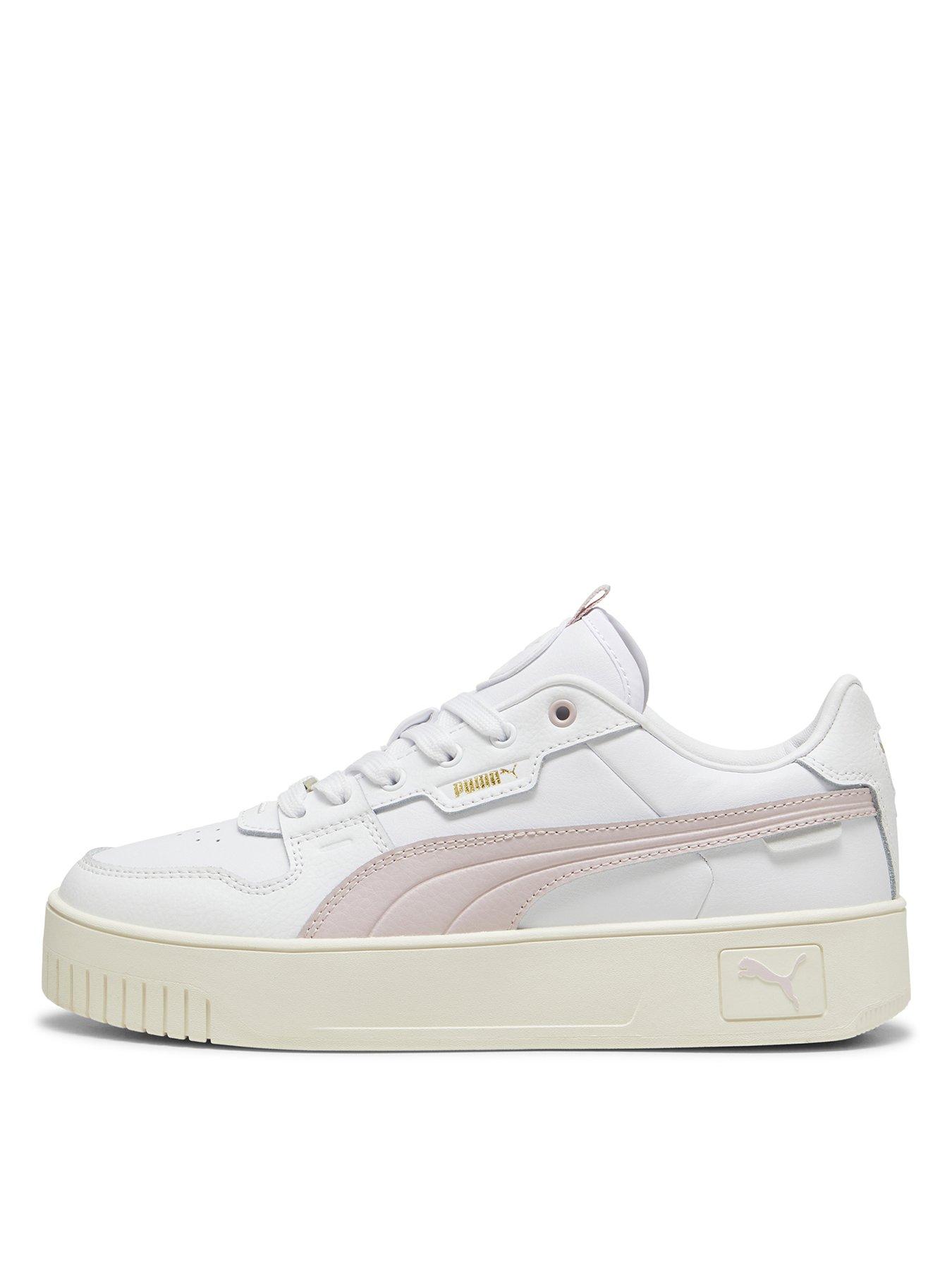 Puma Women s Carina Street Lux Trainers White Very