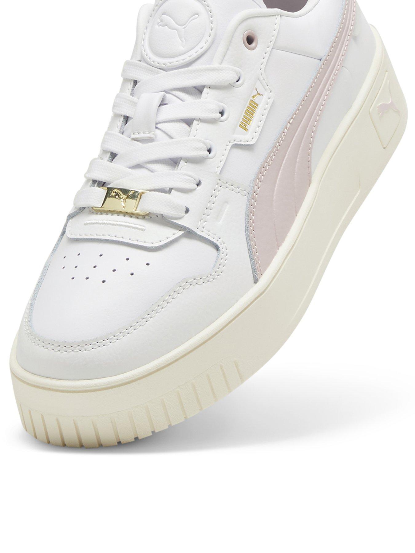 Puma Women s Carina Street Lux Trainers White Very