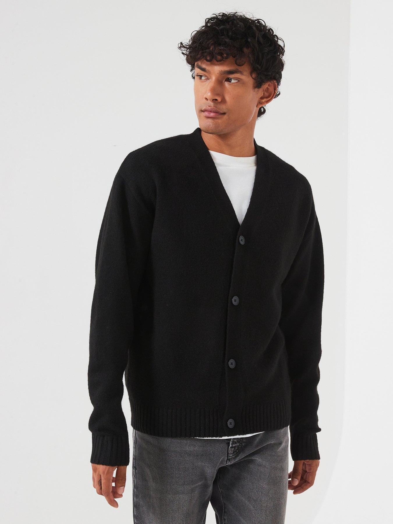 undefined Knitted Cardigan - Black