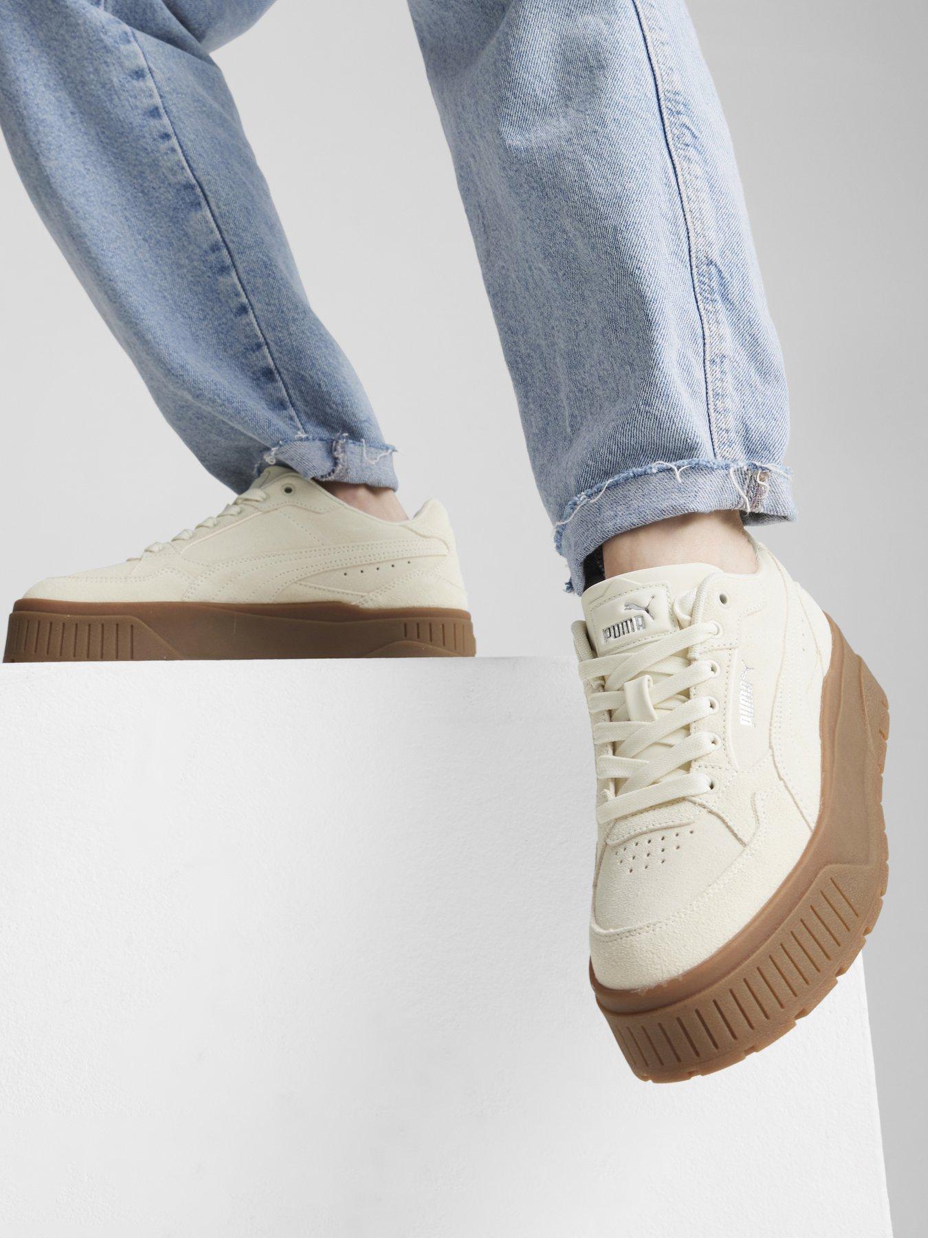 Suede womens trainers online