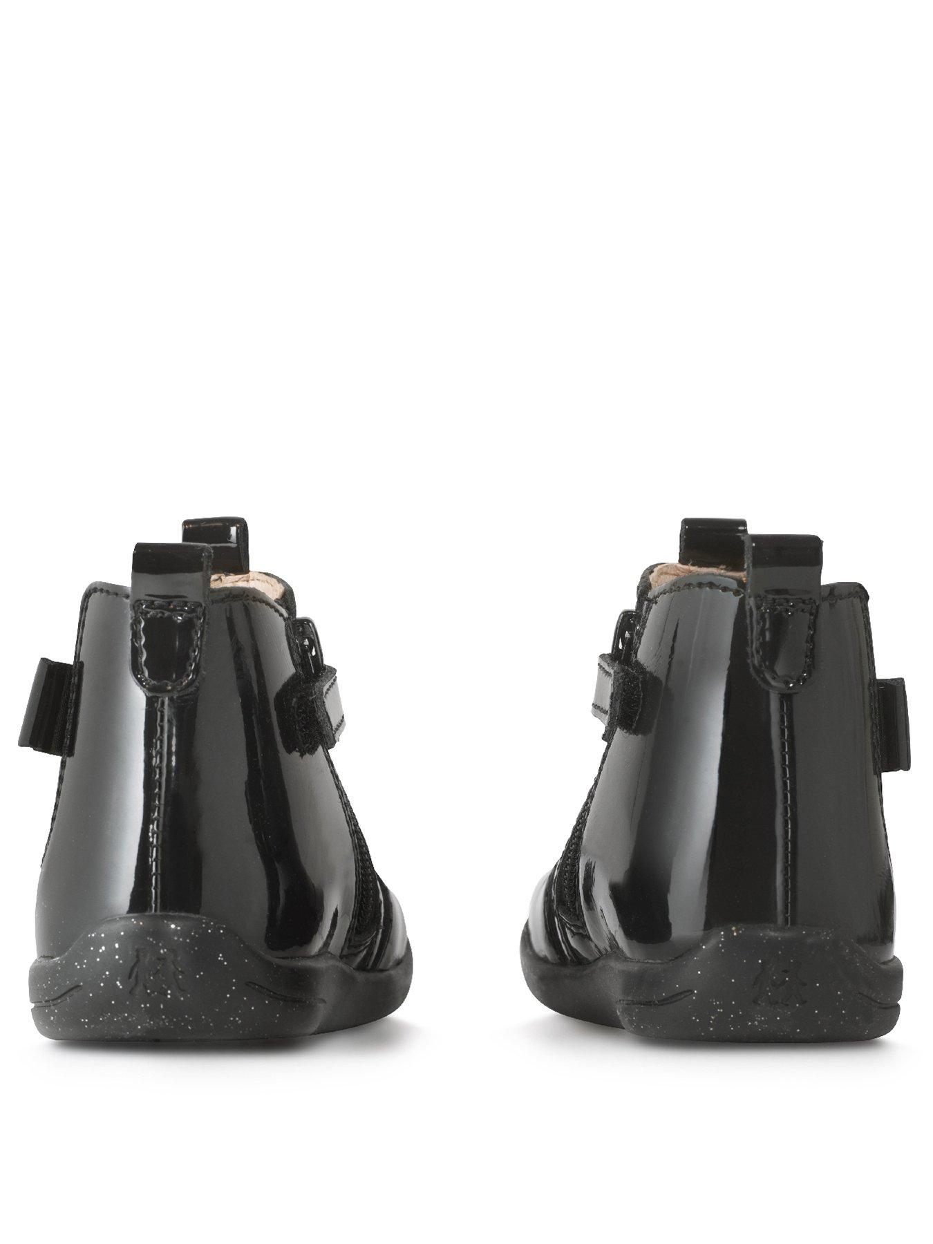 Image 3 of 5 of Start-rite Wonderland Toddler Patent Bow Chelsea Boot - Black