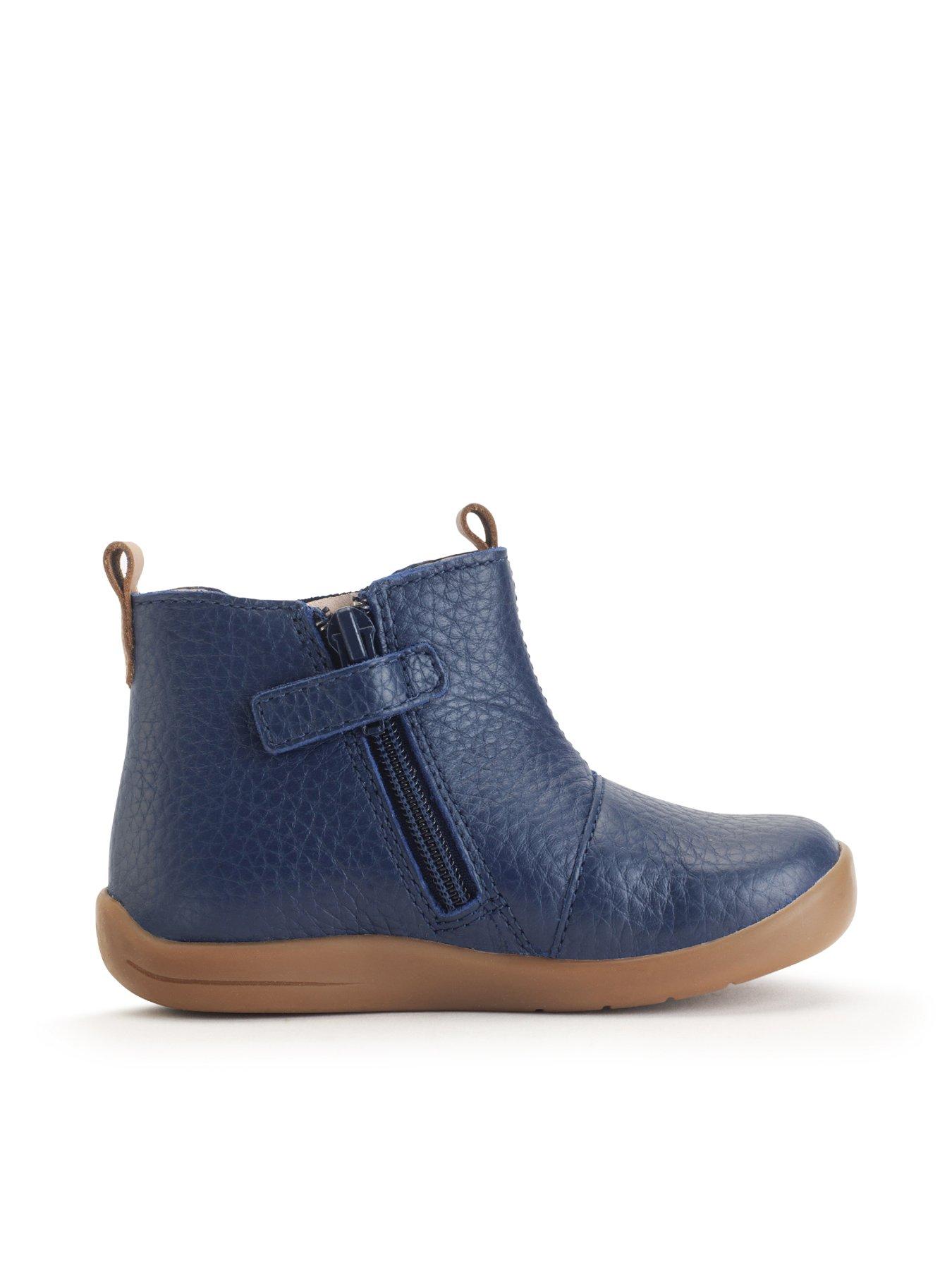 Avenue Toddler Navy Leather Chelsea Boot