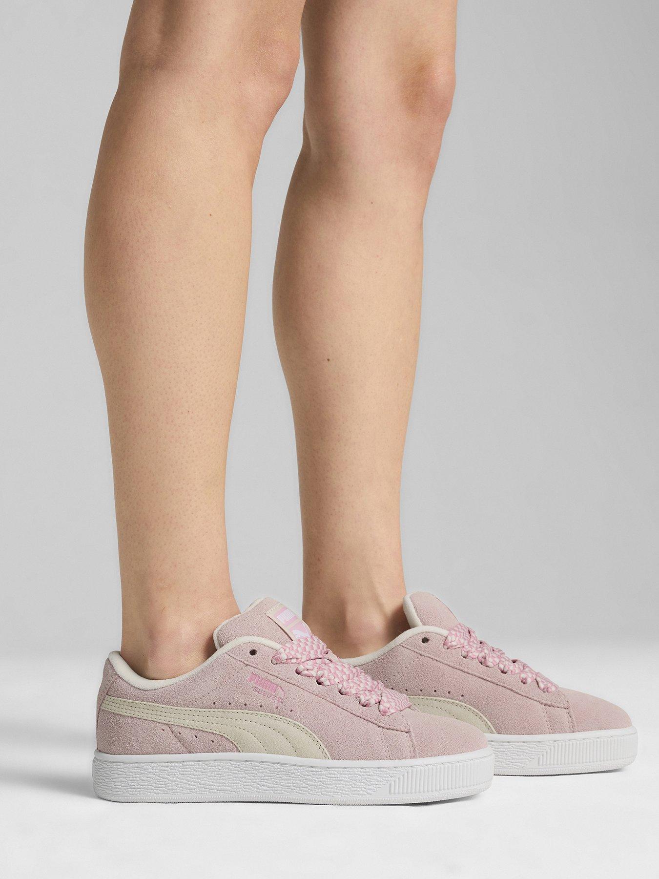 Pink puma suede womens online