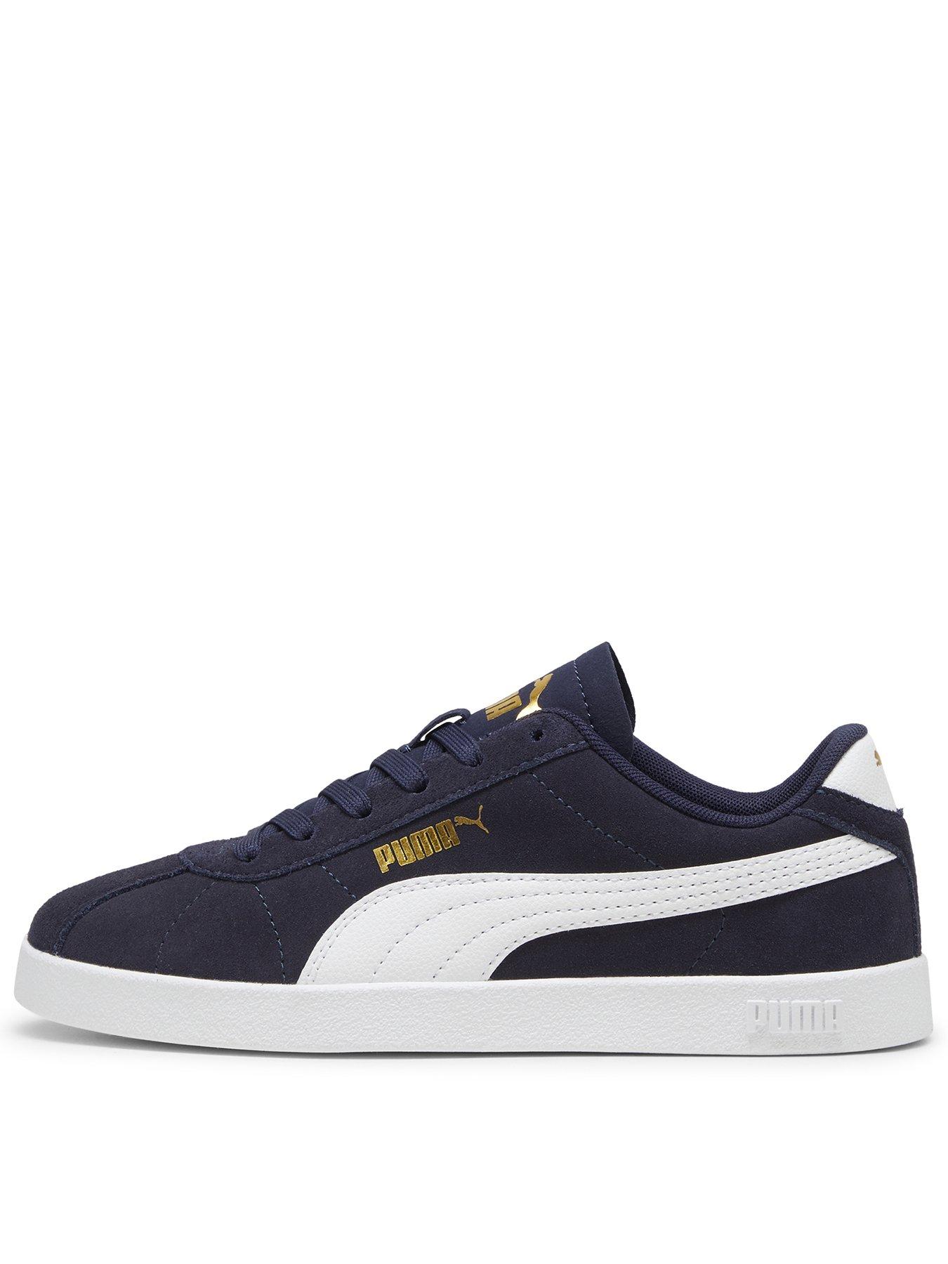 Puma Junior Boys Club 2.0 Trainers - Navy, Navy, Size 5.5 Older