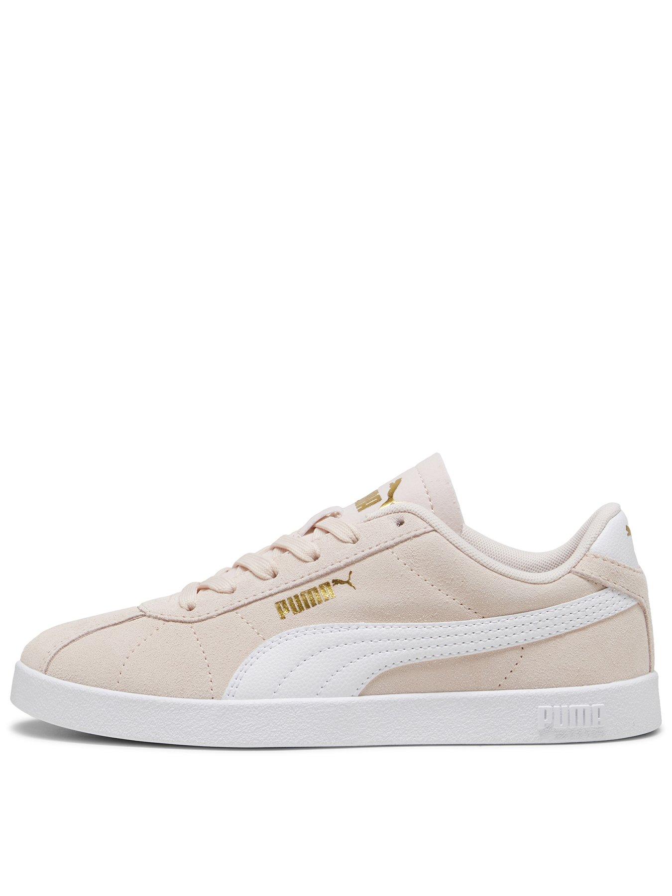 Puma pink and gold trainers online