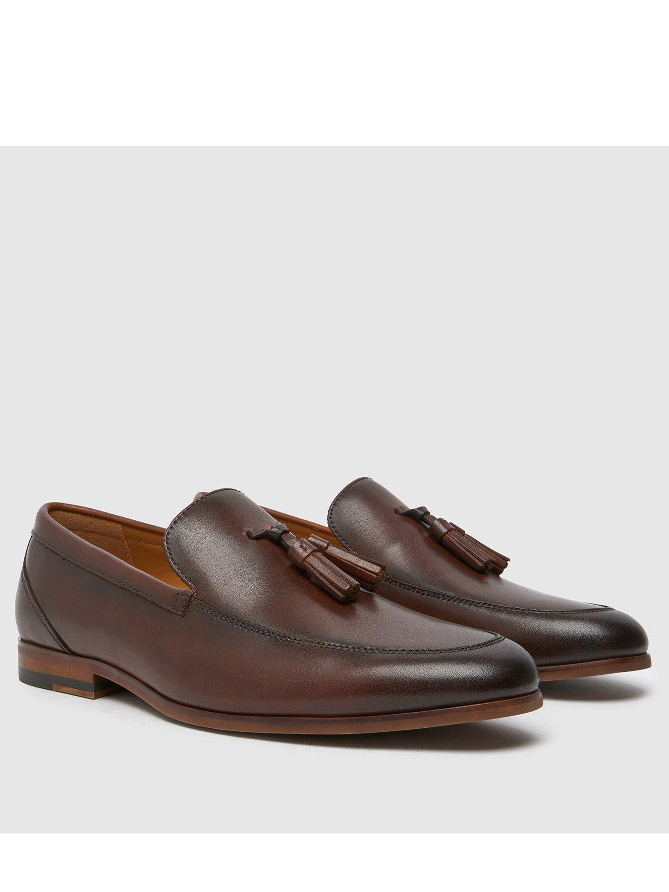Image 2 of 4 of Schuh Ren Leather Loafer - Brown