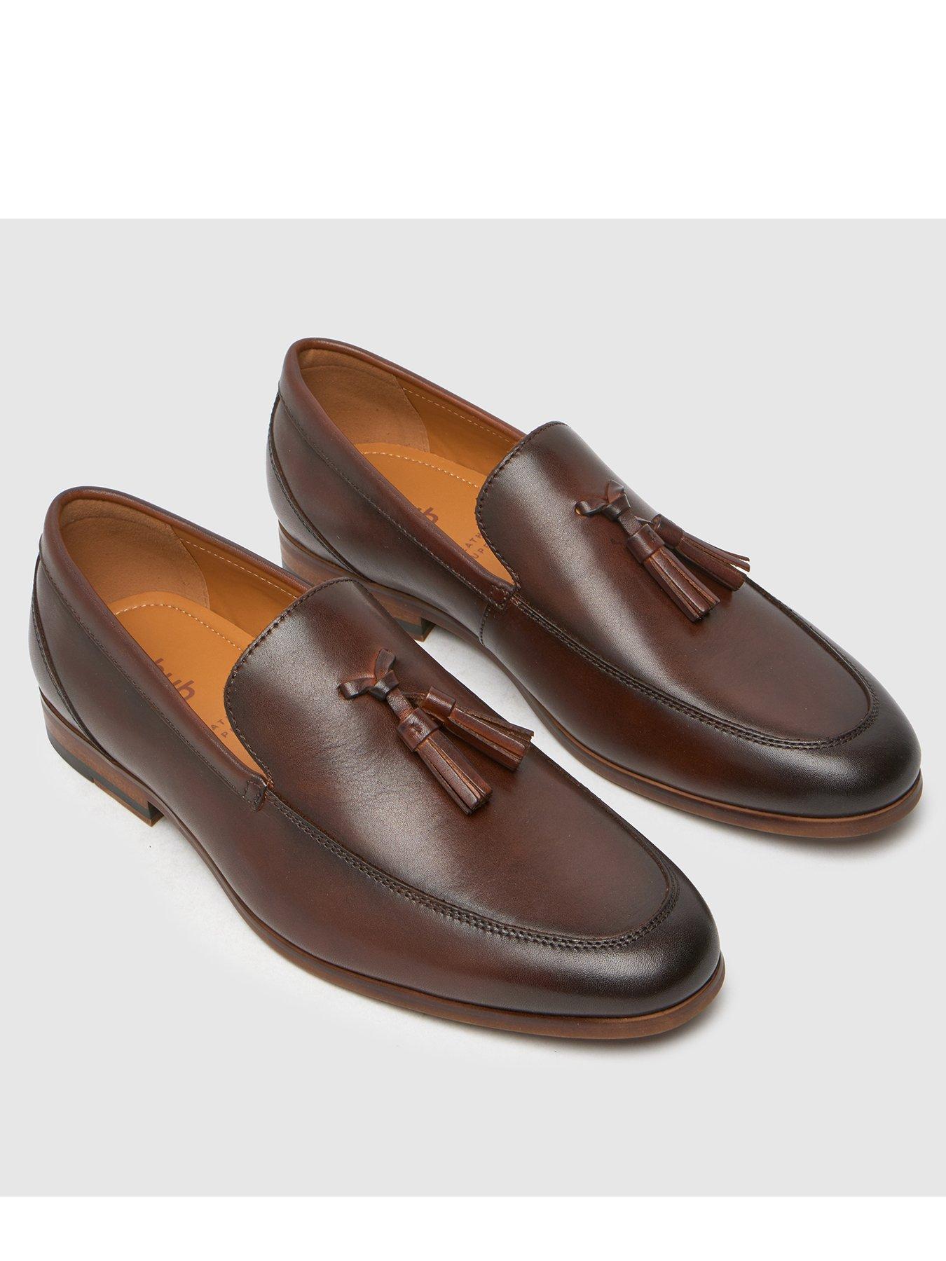 Image 3 of 4 of Schuh Ren Leather Loafer - Brown