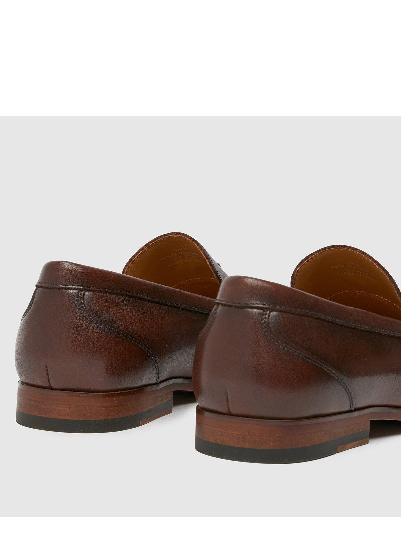 Image 4 of 4 of Schuh Ren Leather Loafer - Brown