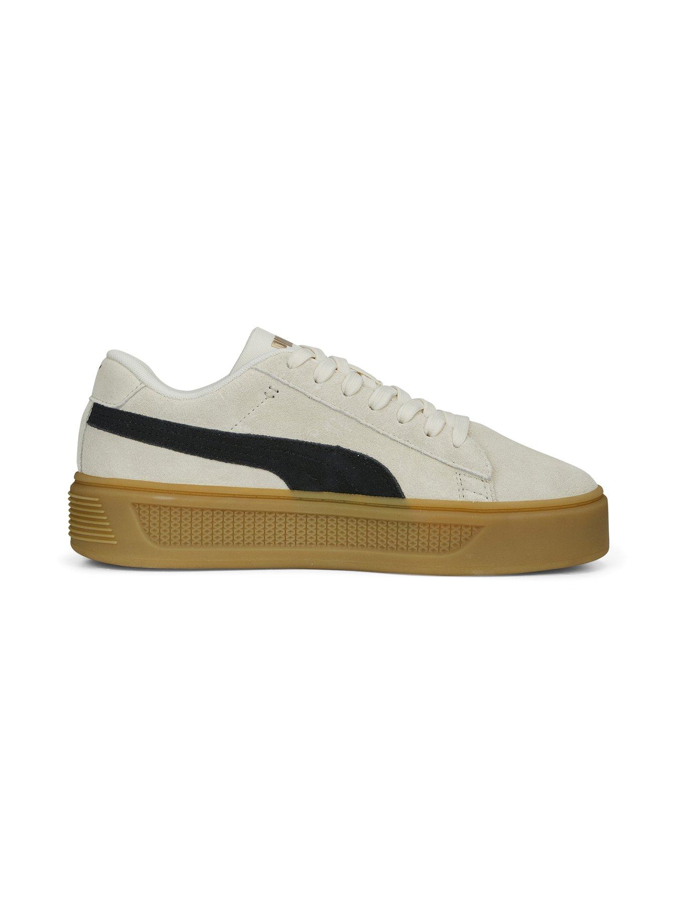 Puma Women s Smash Platform V3 Sd Trainers Black gold Very