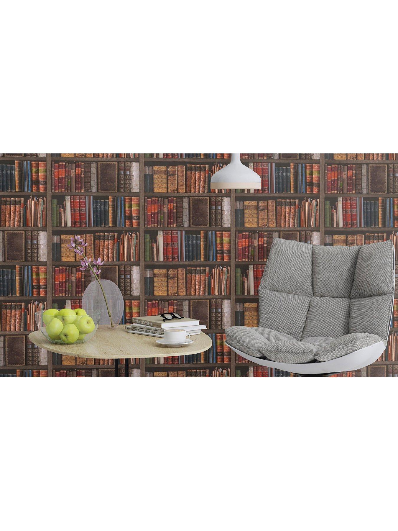 Rasch Library Books Wallpaper | Very
