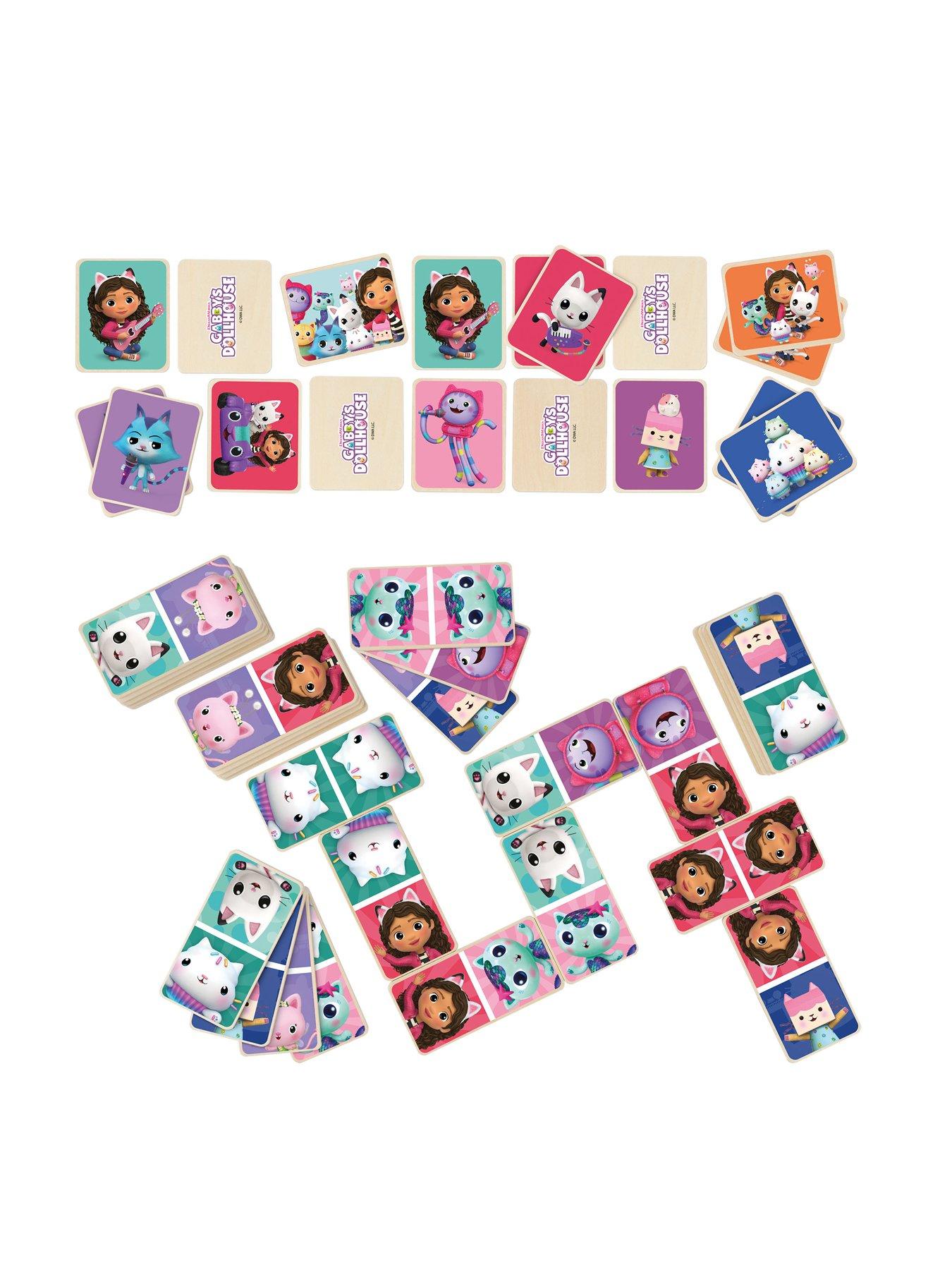 Image 2 of 2 of Gabby's Dollhouse Memory Game And Dominoes Twin Pack