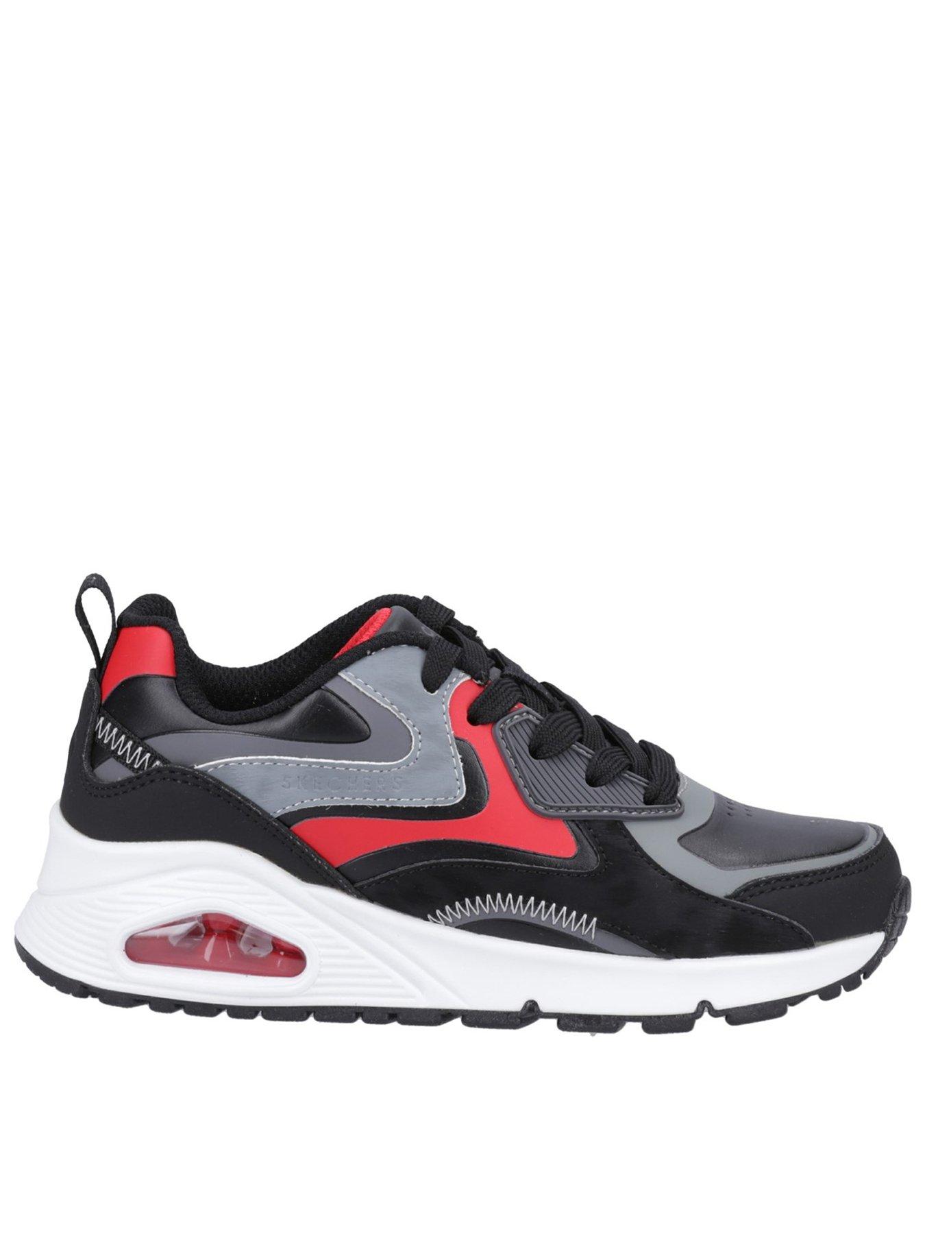 undefined Kids Uno Gen1 Color Surge Memory Foam Trainer - Black