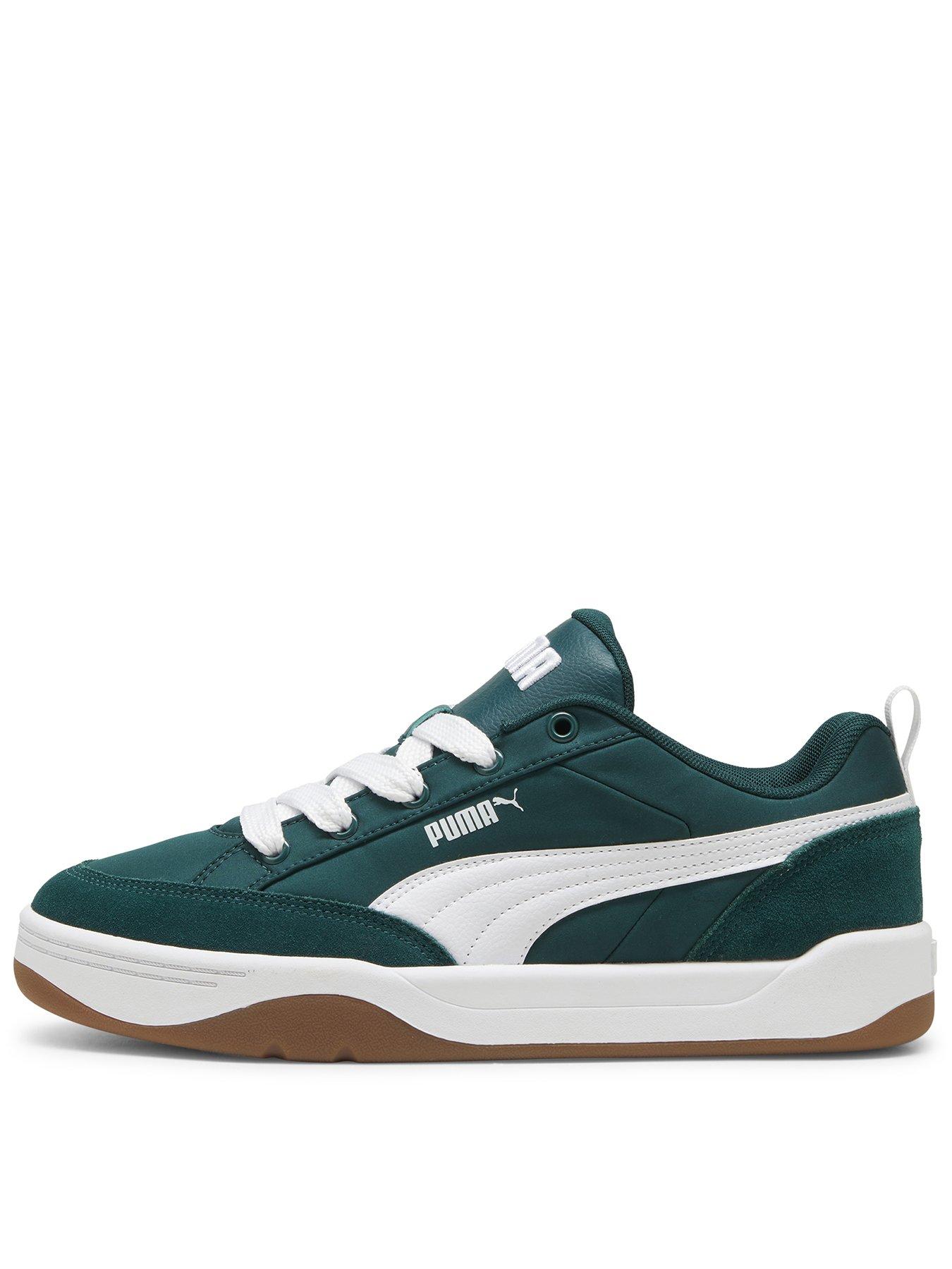 Puma Men's Park Lifestyle Street Trainers Dark Green Very