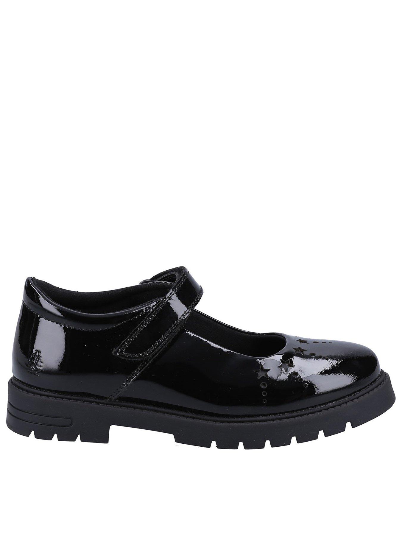undefined Sabrina Patent Jnr School Shoe - Black