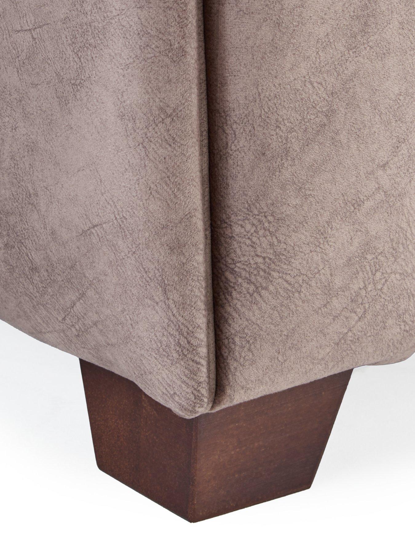 Image 4 of 7 of The Very Collection Avanti&nbsp;Fabric Armchair - Chocolate -&nbsp;FSC&reg; Certified