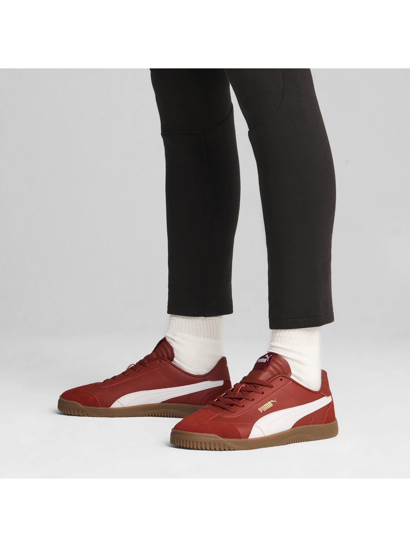 Puma maroon trainers online