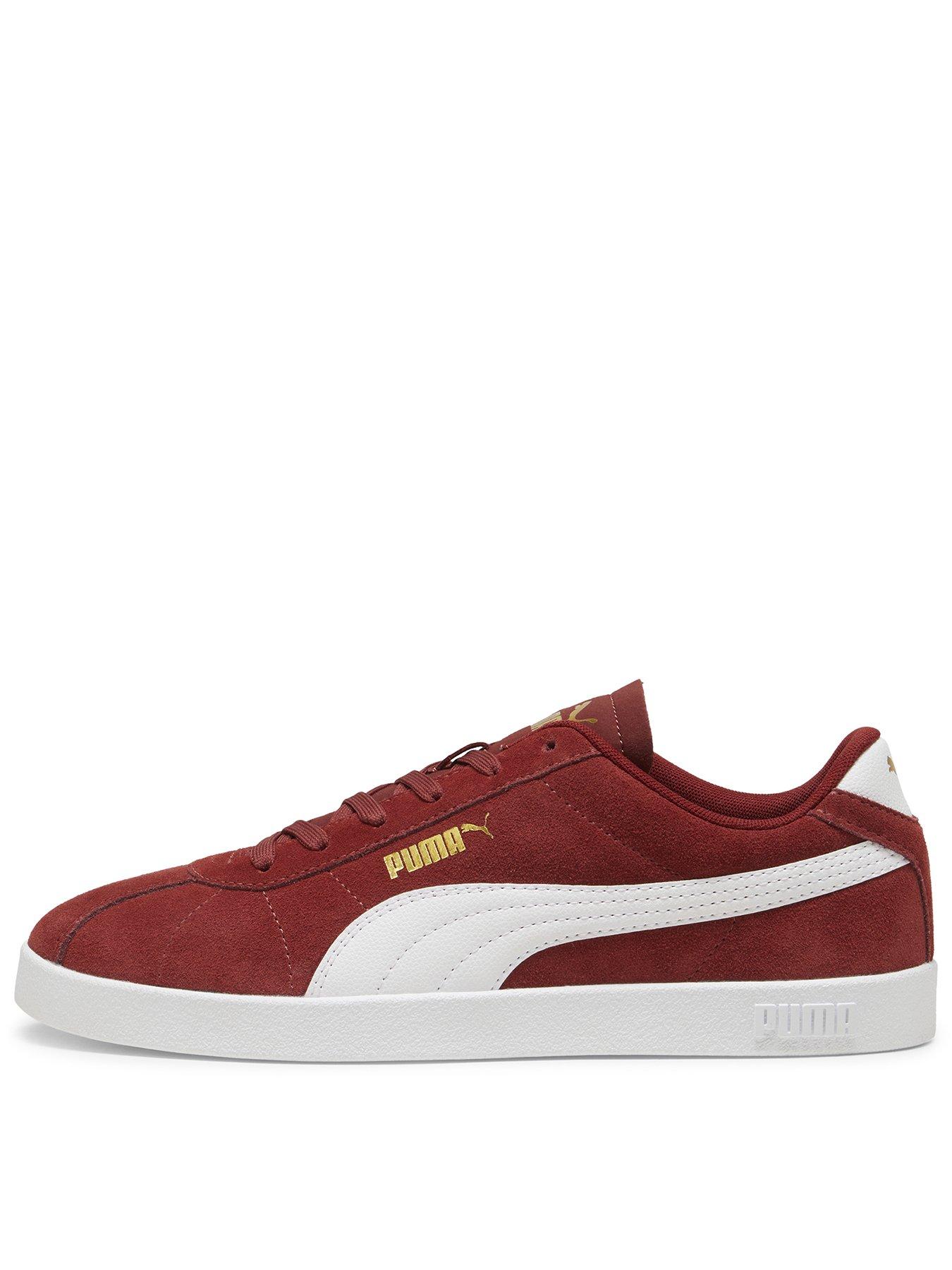 Red puma trainers mens clearance