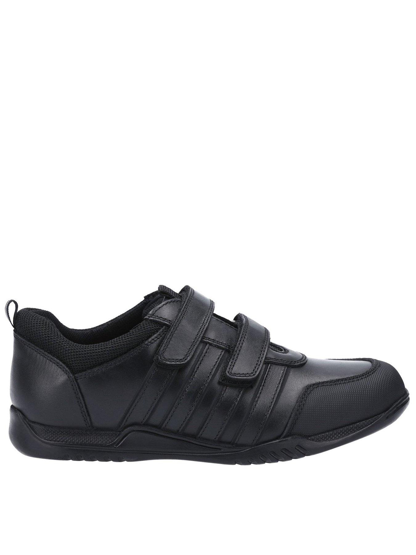undefined Josh Velcro Snr School Shoe - Black