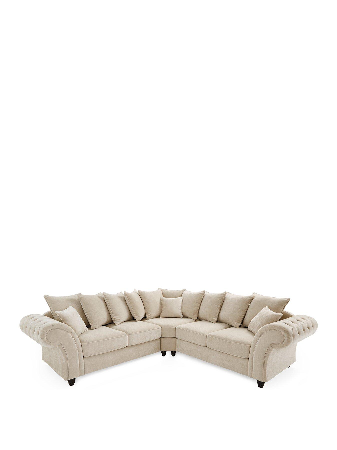 Image 3 of 7 of Very Home Windsor&nbsp;Fabric Scatter Back Corner Group Sofa&nbsp;- FSC&reg; Certified