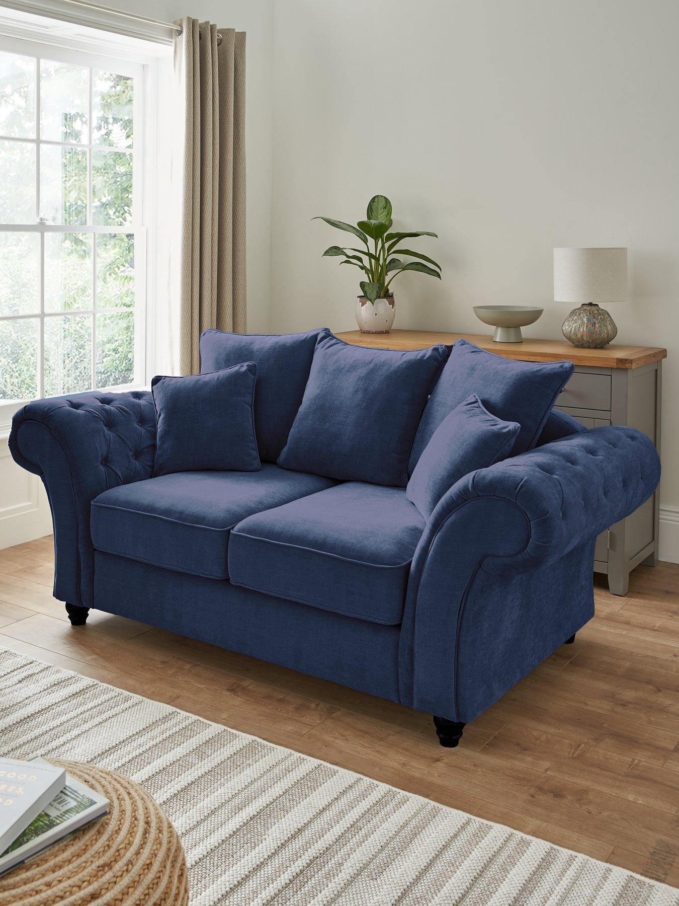 undefined Windsor 2 Seater Fabric Scatter Back Sofa - FSC® Certified