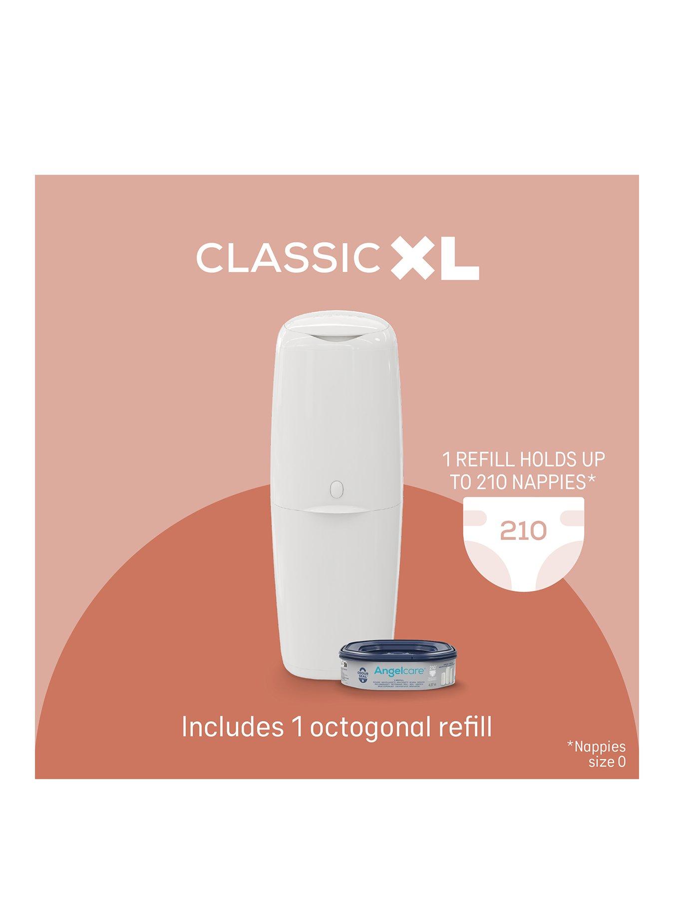 Image 3 of 7 of Angelcare Classic XL Nappy Bin - 1 Refill