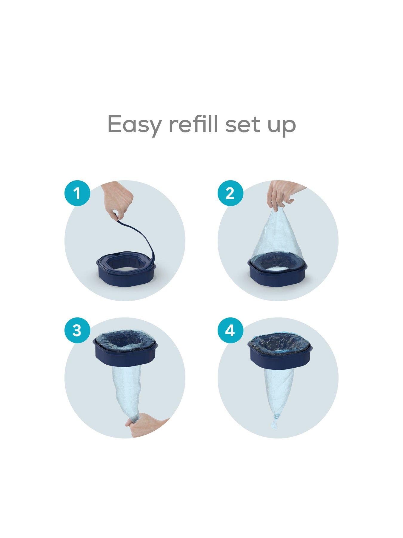 Image 4 of 6 of Angelcare Classic XL Octo Refill - 8 Pack
