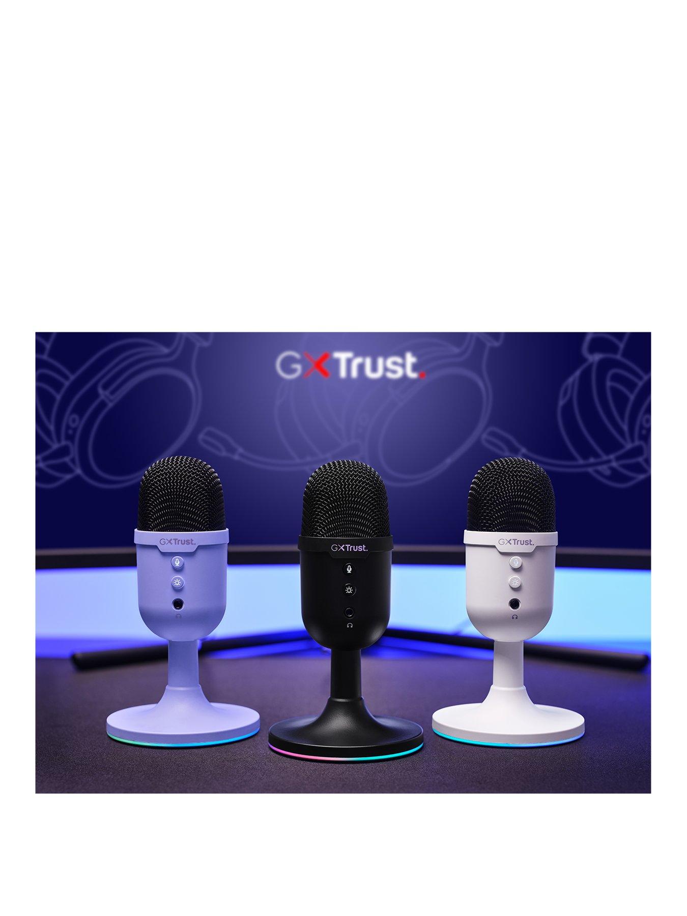 Image 3 of 8 of Trust GXT234 Yunix Compact USB RGB LED PC Microphone for Gaming, Streaming